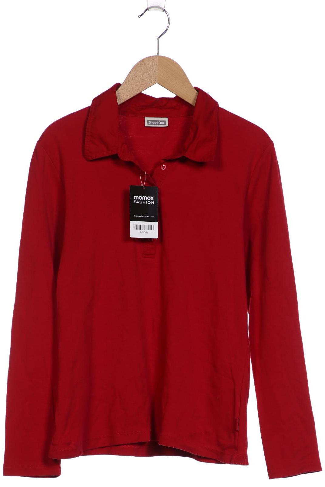 

Street One Damen Poloshirt, rot, Gr. 40