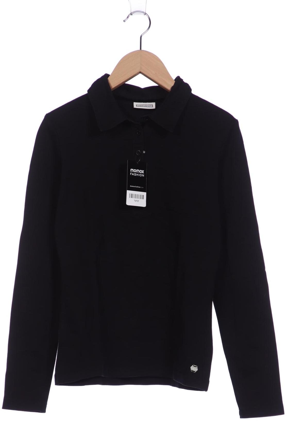 

Street One Damen Poloshirt, schwarz, Gr. 36