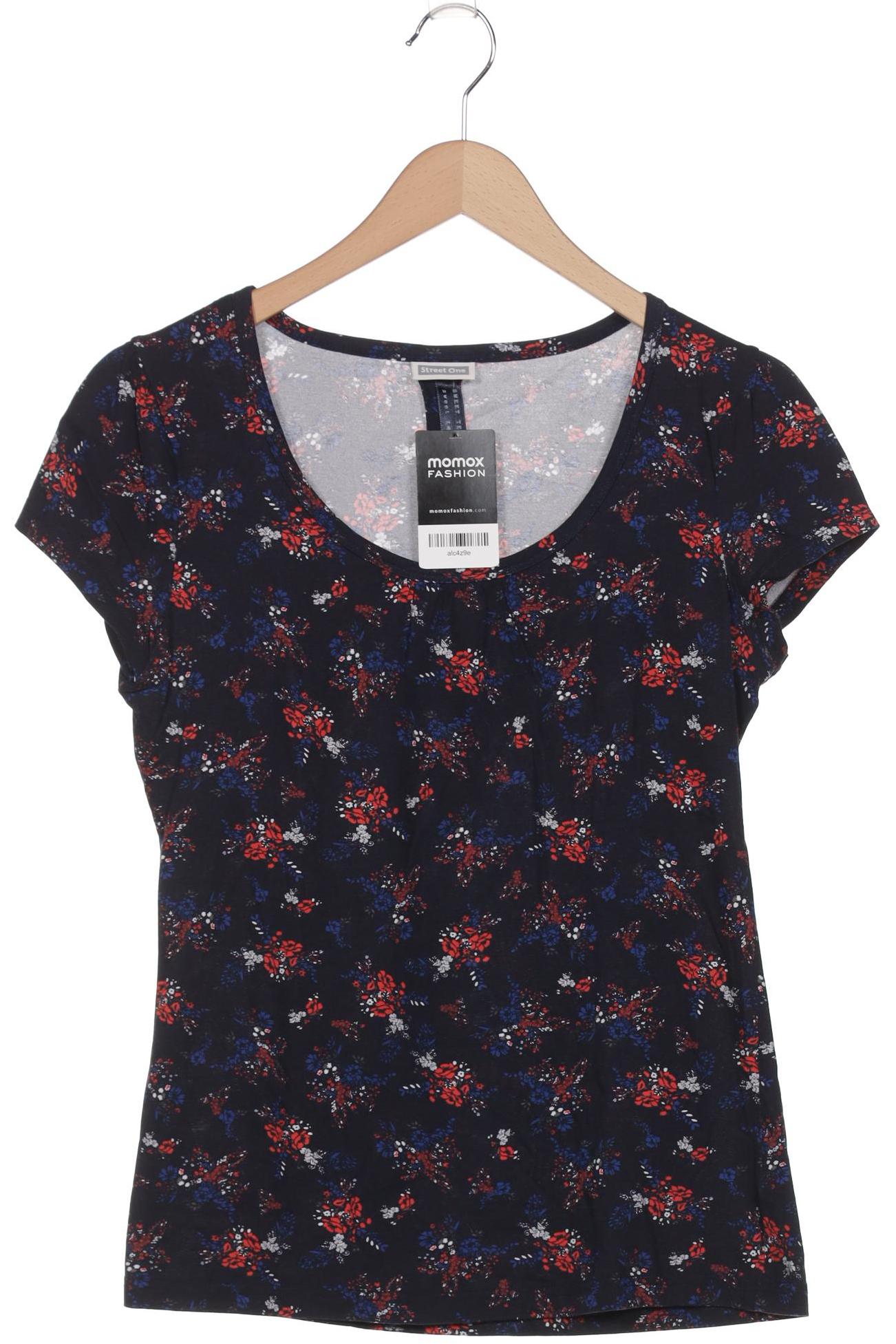 

Street One Damen T-Shirt, marineblau, Gr. 40