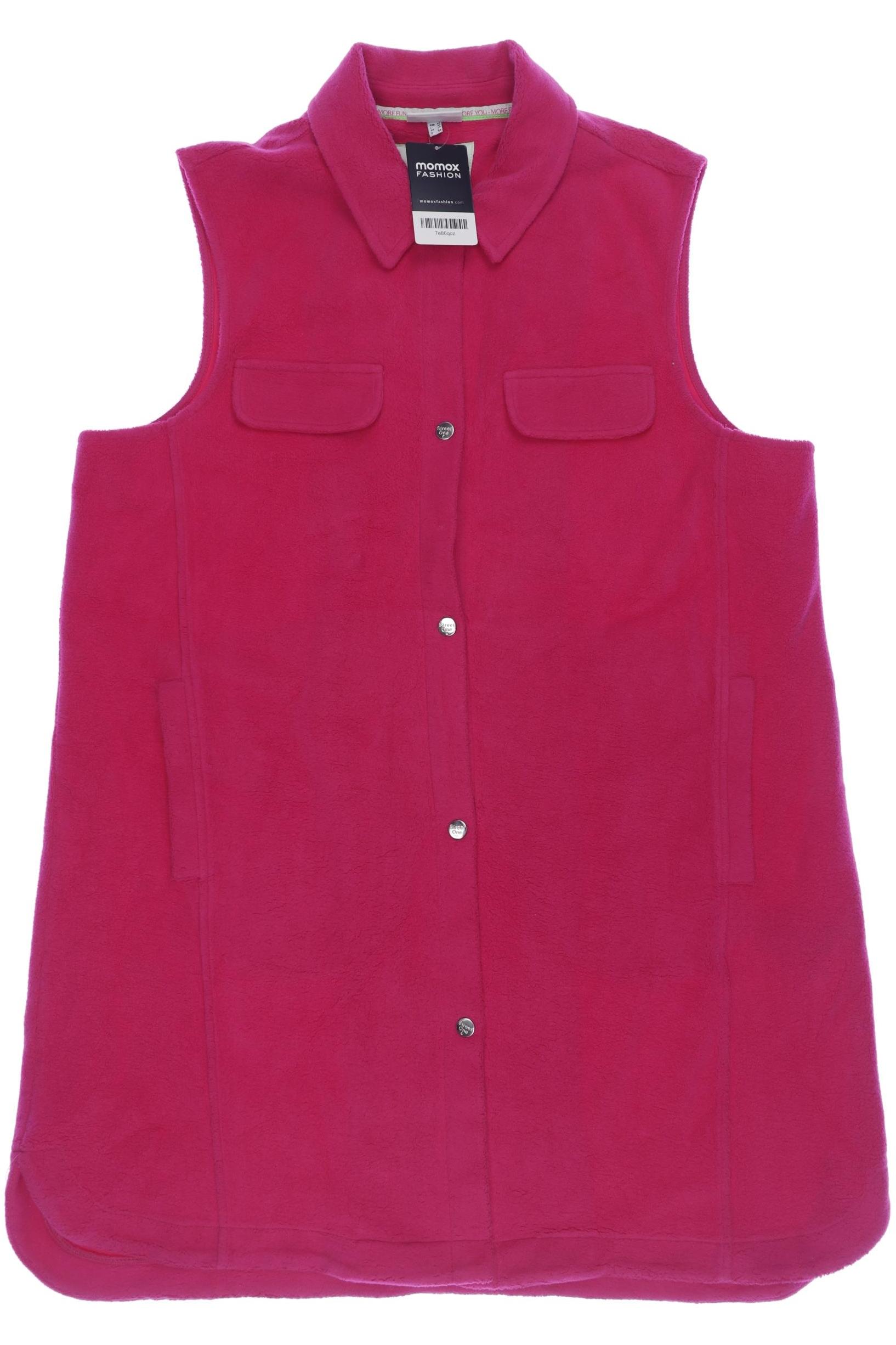 

Street One Damen Strickjacke, pink, Gr. 44