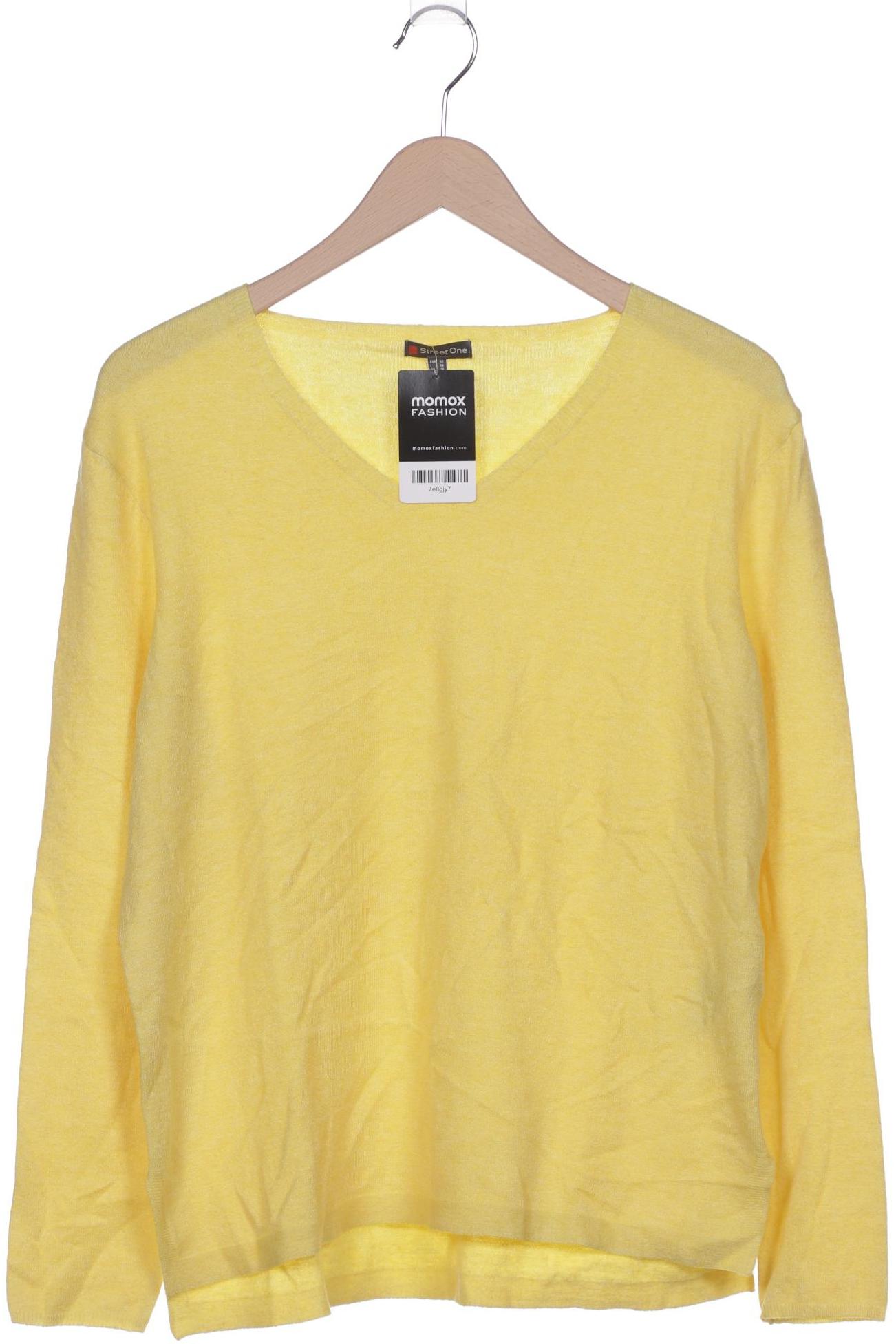 

Street One Damen Pullover, gelb, Gr. 42