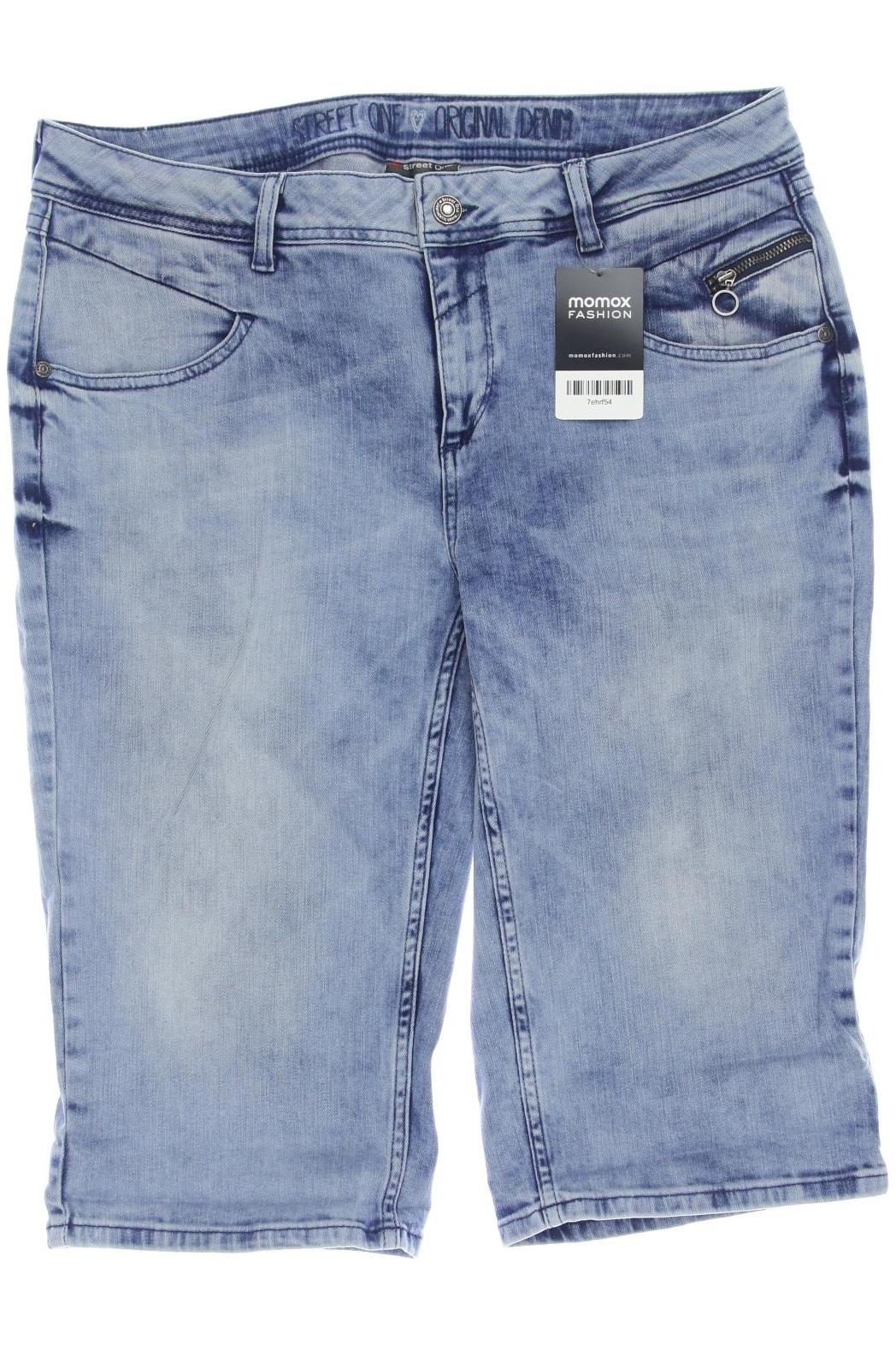 

Street One Damen Shorts, blau, Gr. 32