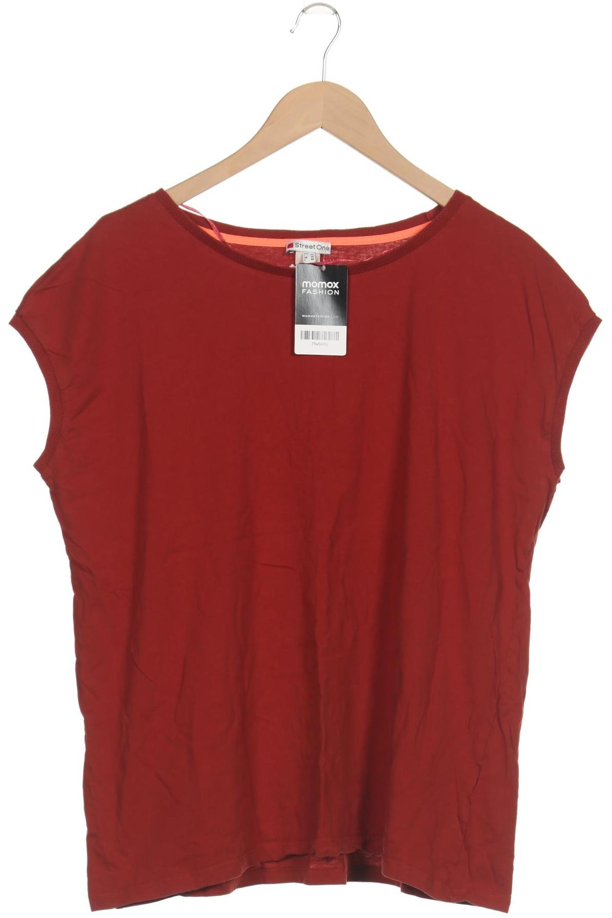 

Street One Damen T-Shirt, bordeaux, Gr. 46