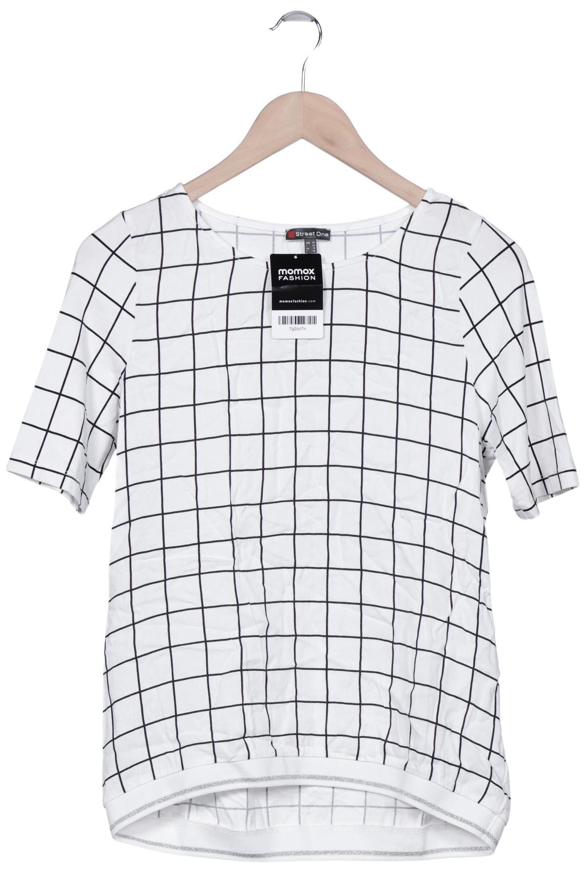 

Street One Damen T-Shirt, weiß, Gr. 36