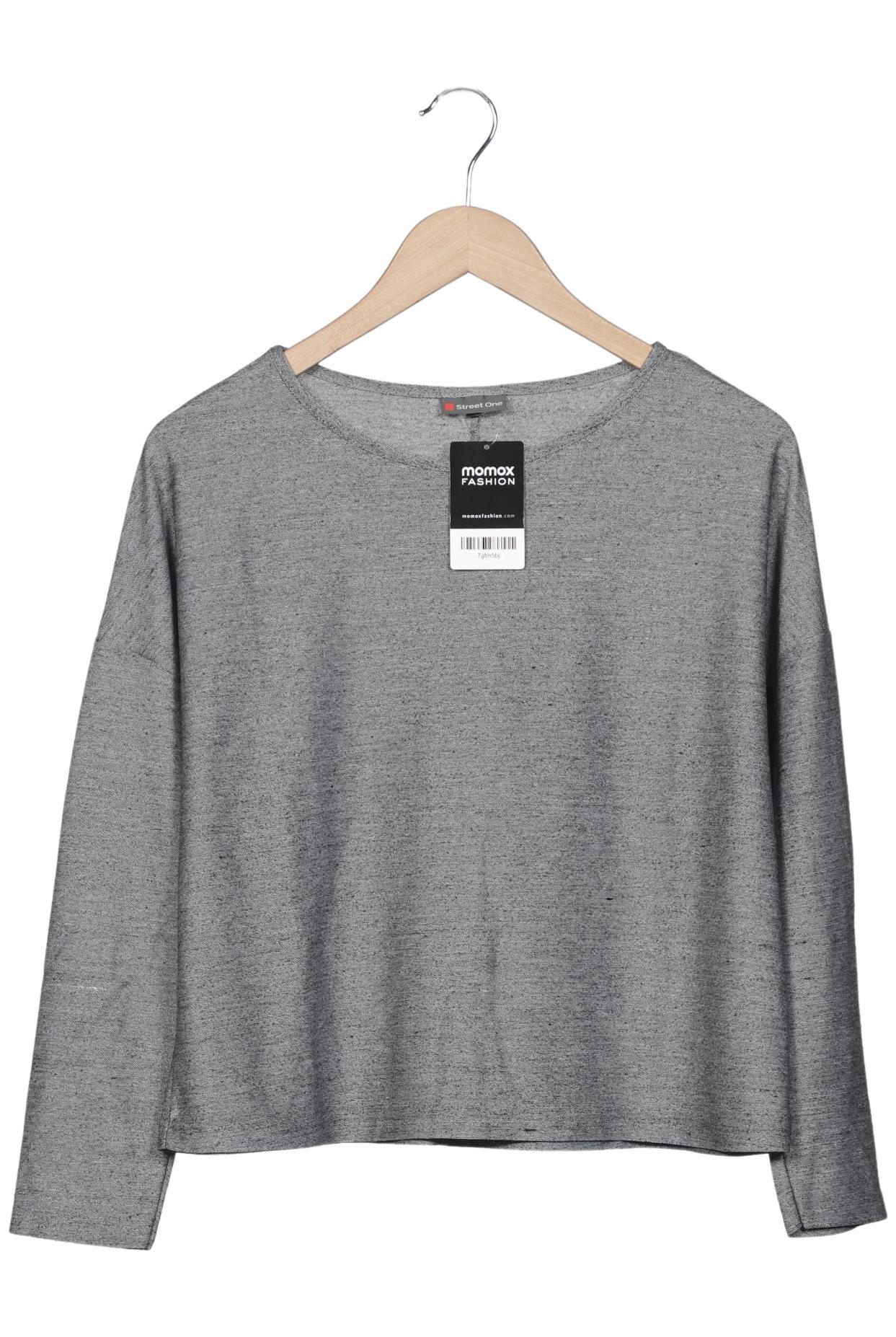 

Street One Damen Langarmshirt, grau, Gr. 40