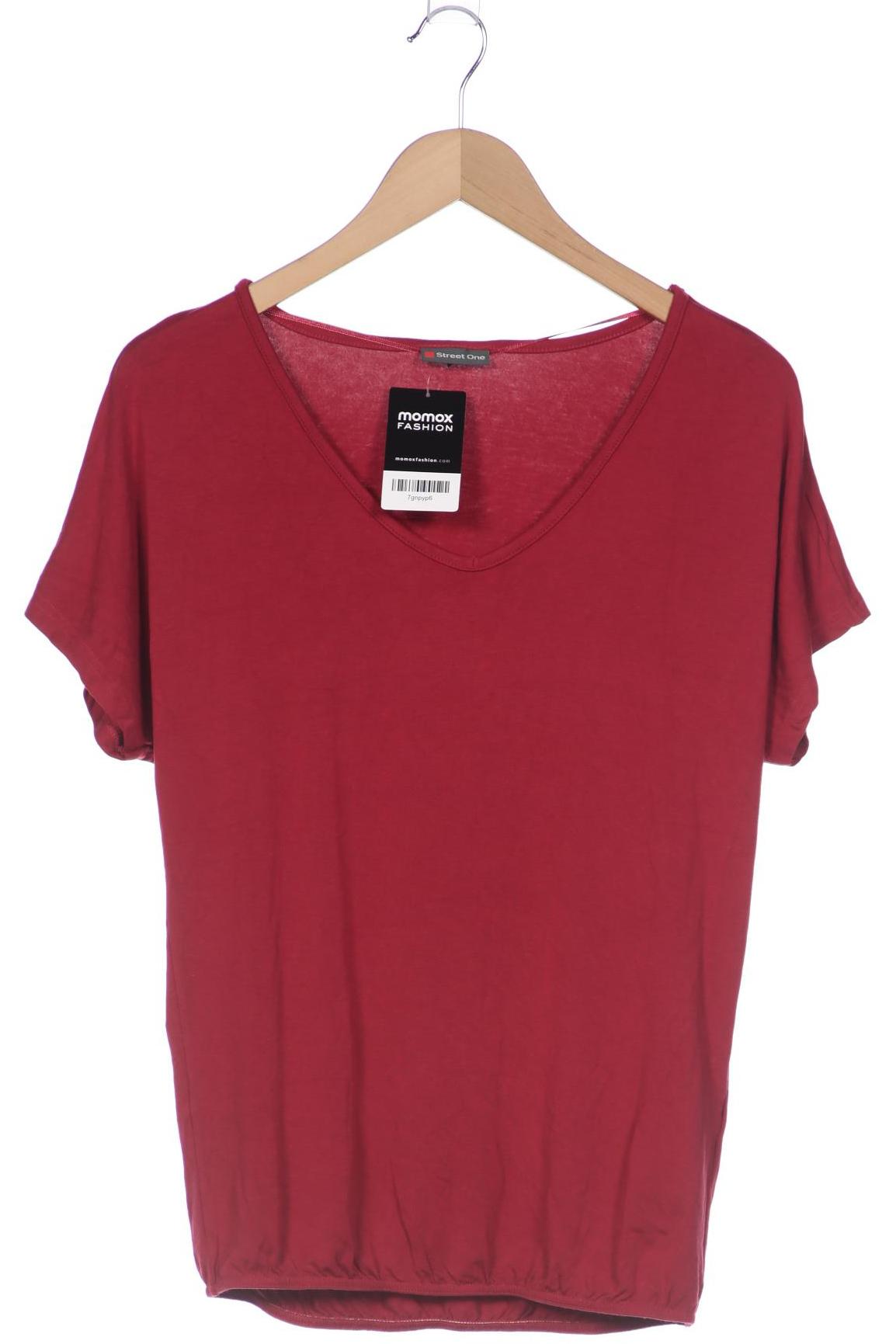 

Street One Damen T-Shirt, rot, Gr. 38