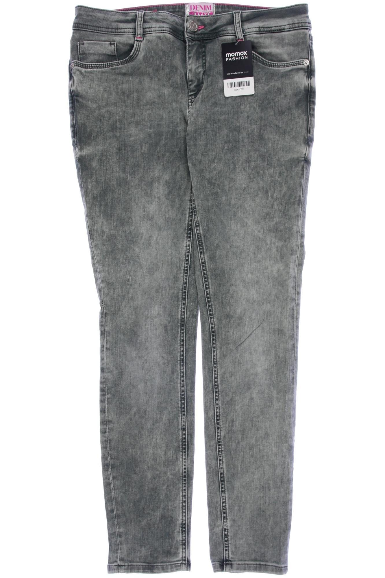 

Street One Damen Jeans, grün, Gr. 29