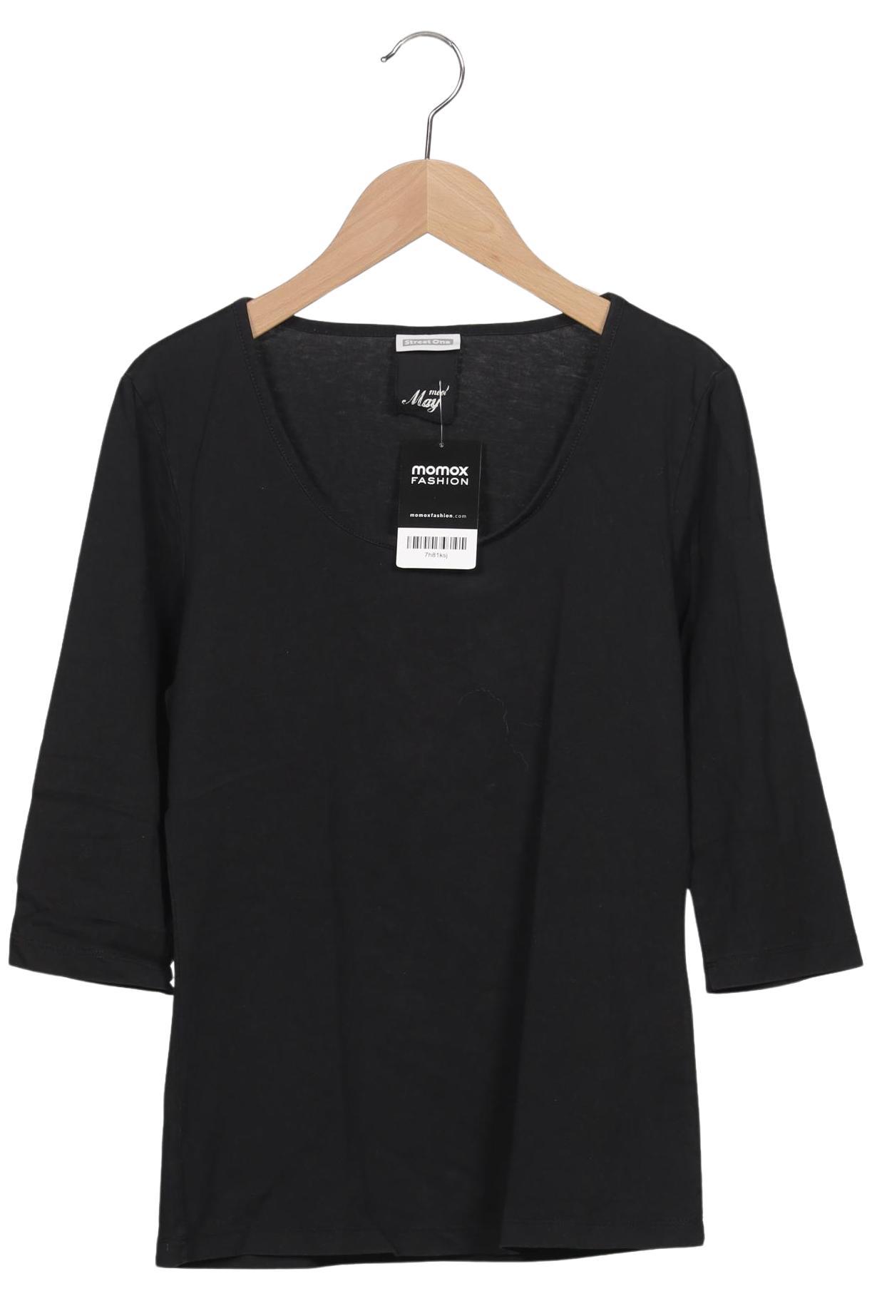 

Street One Damen Langarmshirt, schwarz, Gr. 38