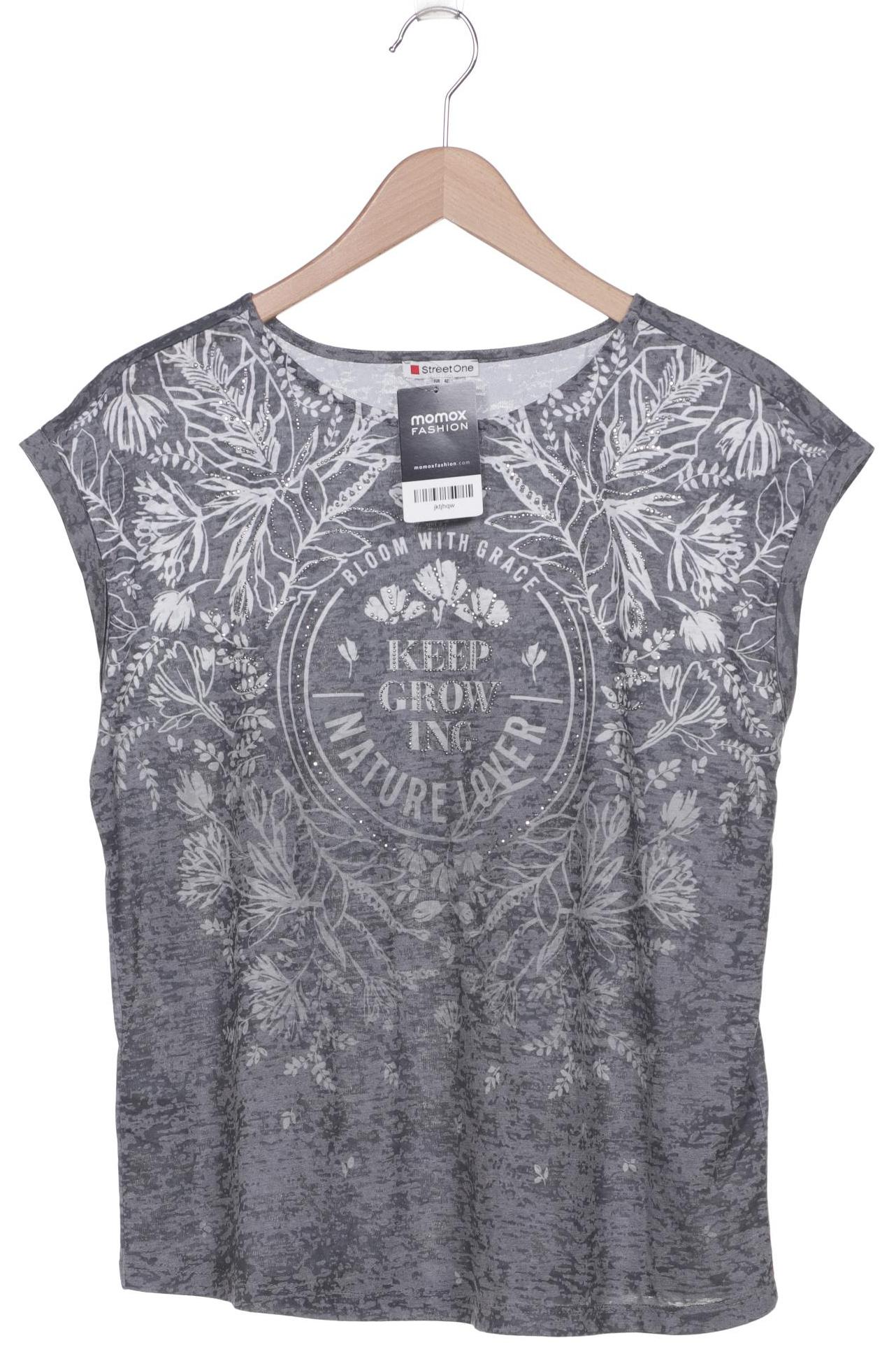 

Street One Damen T-Shirt, grau, Gr. 42