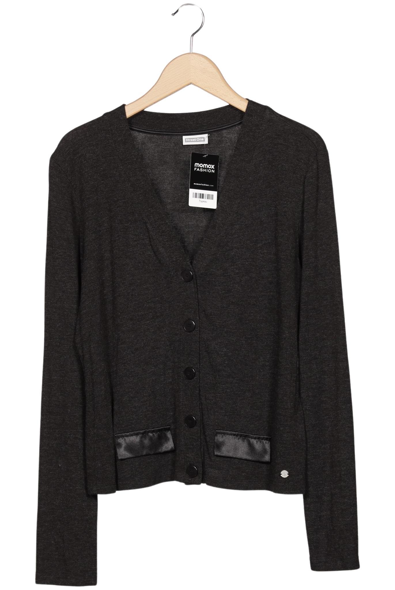 

Street One Damen Strickjacke, grau, Gr. 44