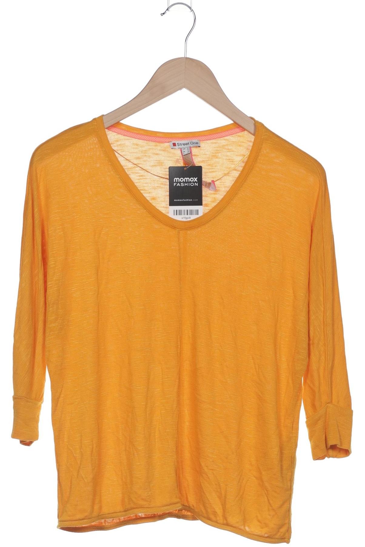

Street One Damen Langarmshirt, orange, Gr. 36