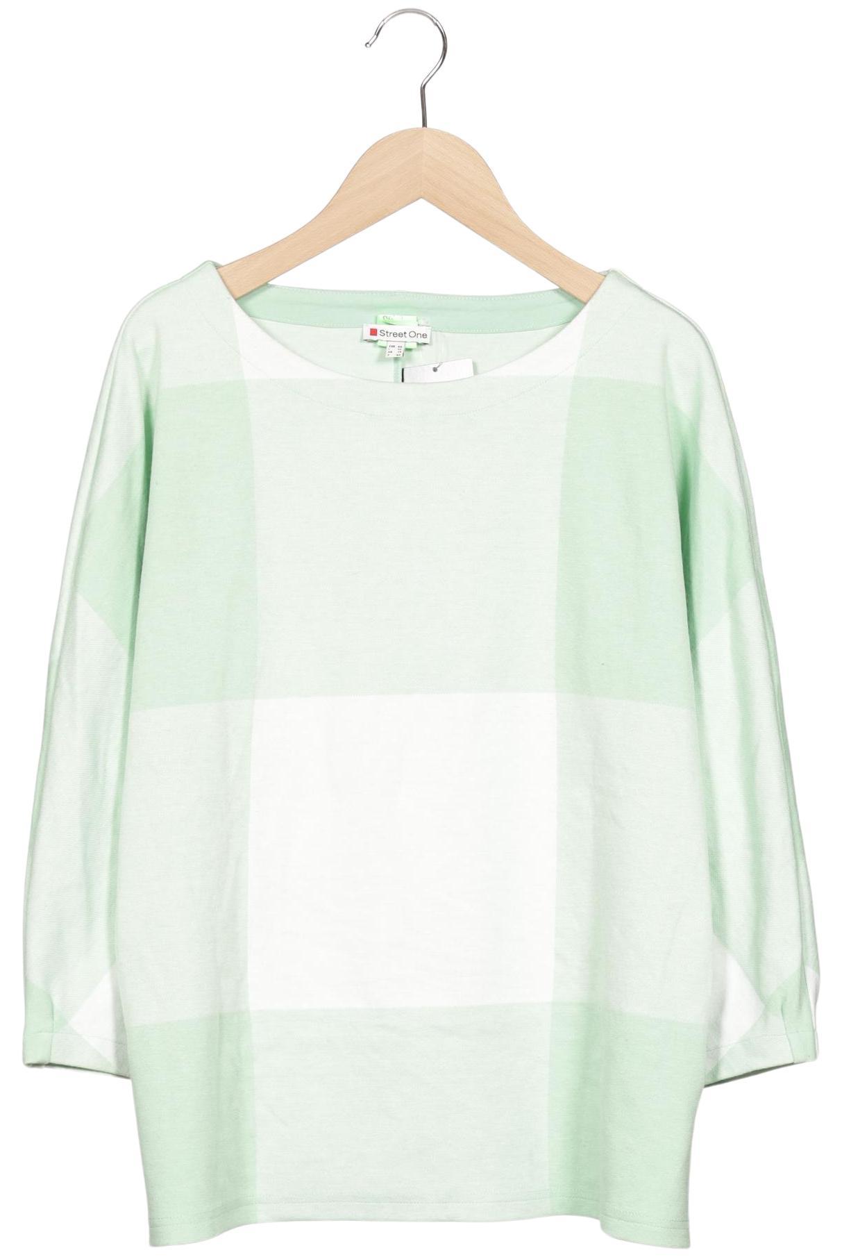 

Street One Damen Sweatshirt, hellgrün, Gr. 40
