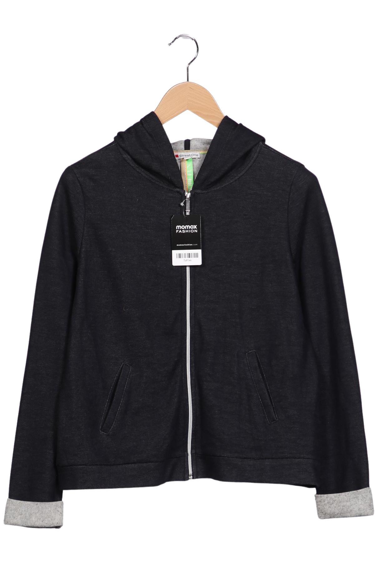 

Street One Damen Kapuzenpullover, grau, Gr. 38