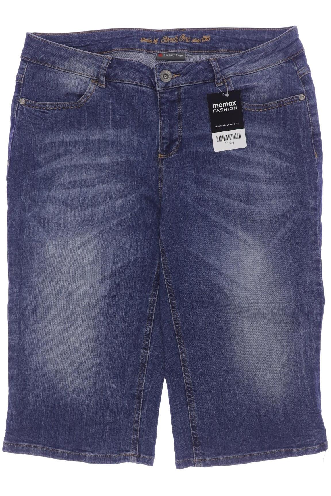 

Street One Damen Shorts, blau, Gr. 32