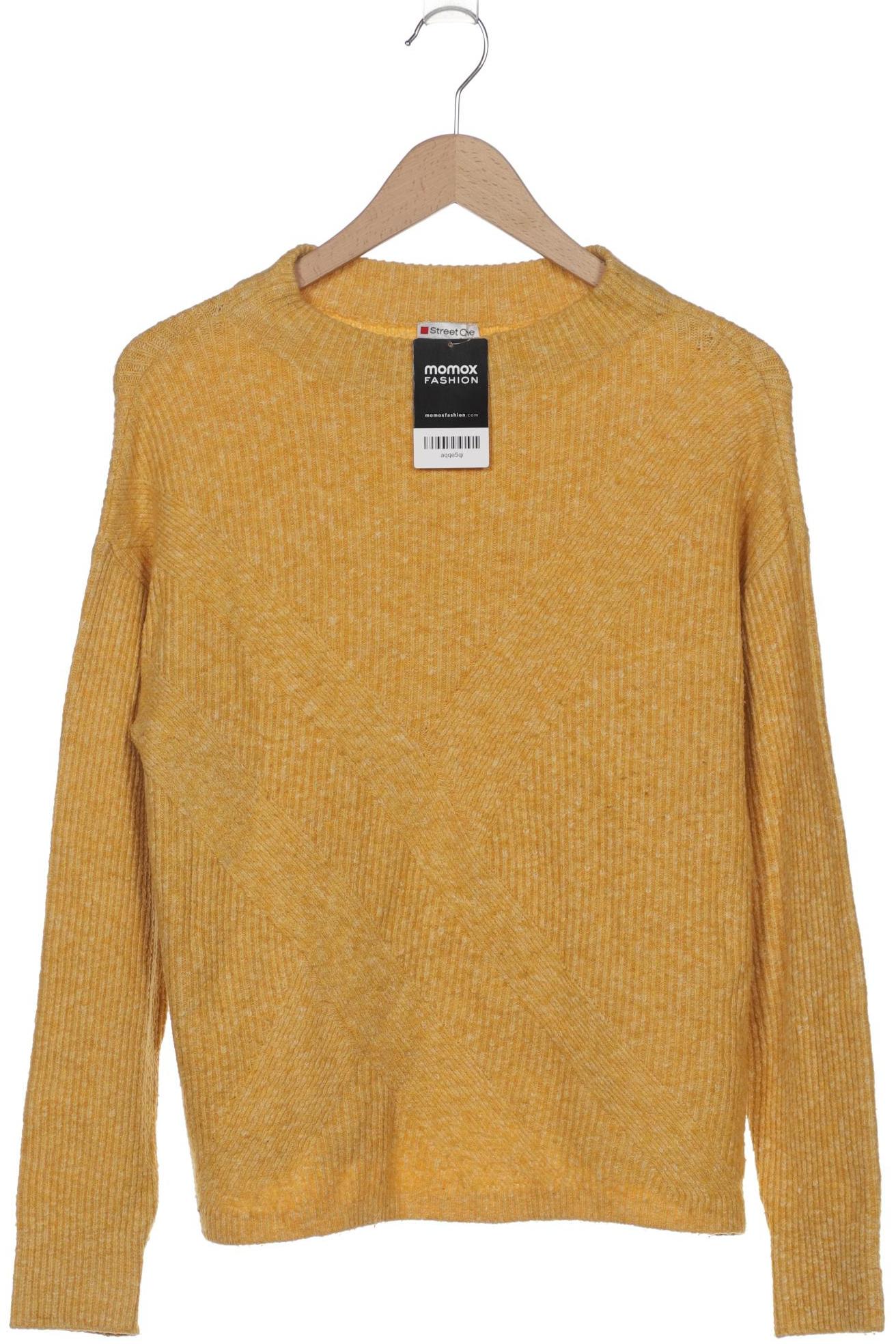 

Street One Damen Pullover, gelb, Gr. 36