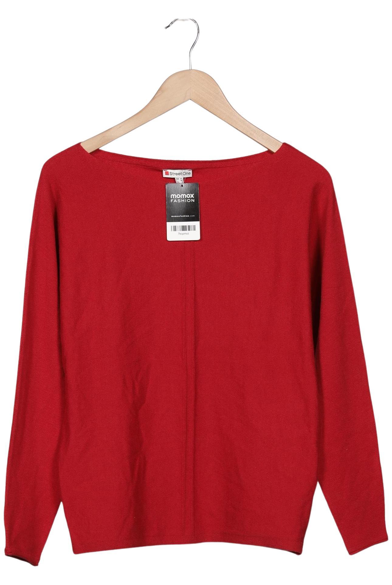

Street One Damen Pullover, rot, Gr. 34