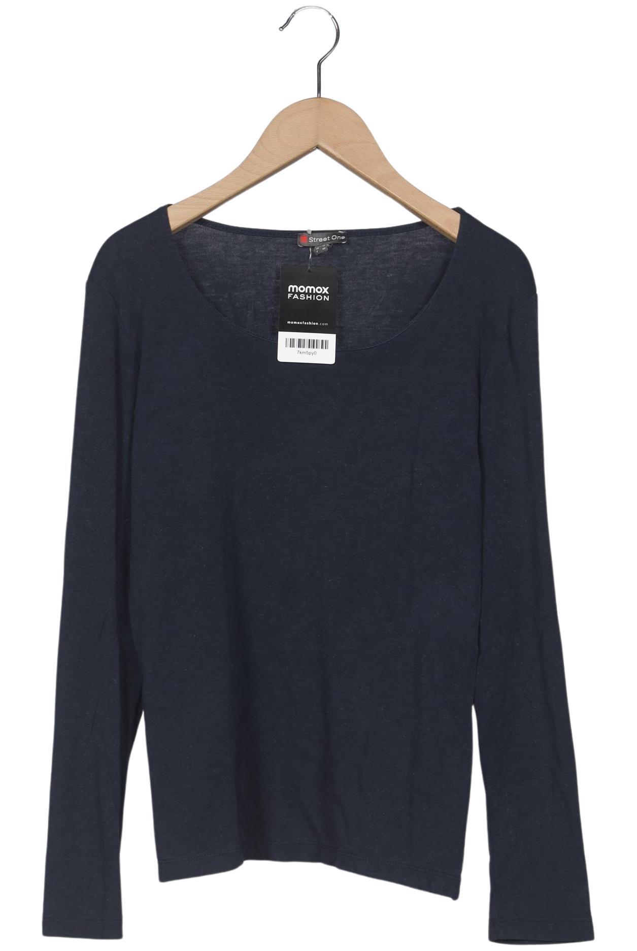 

Street One Damen Langarmshirt, marineblau, Gr. 38