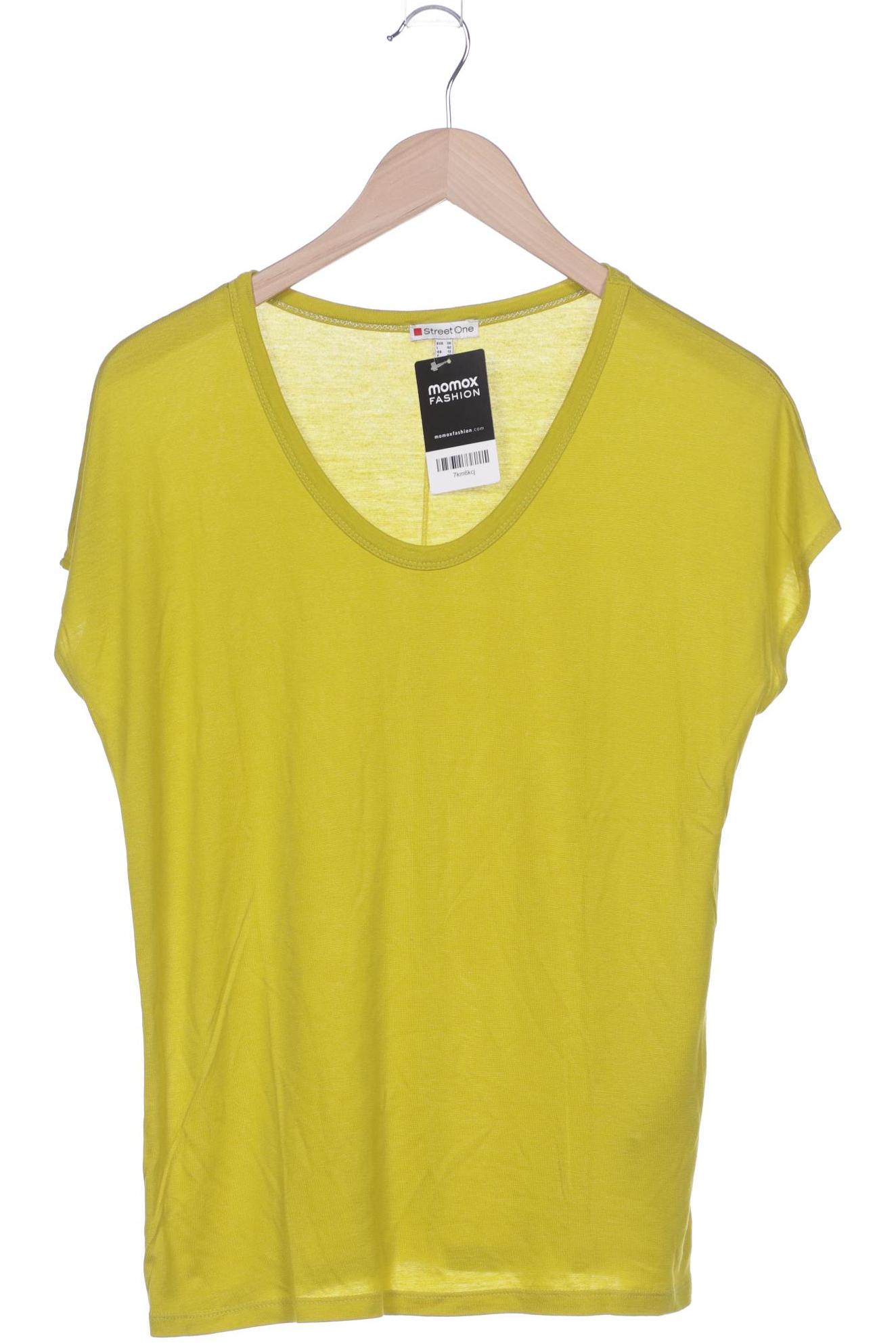 

Street One Damen T-Shirt, hellgrün, Gr. 38