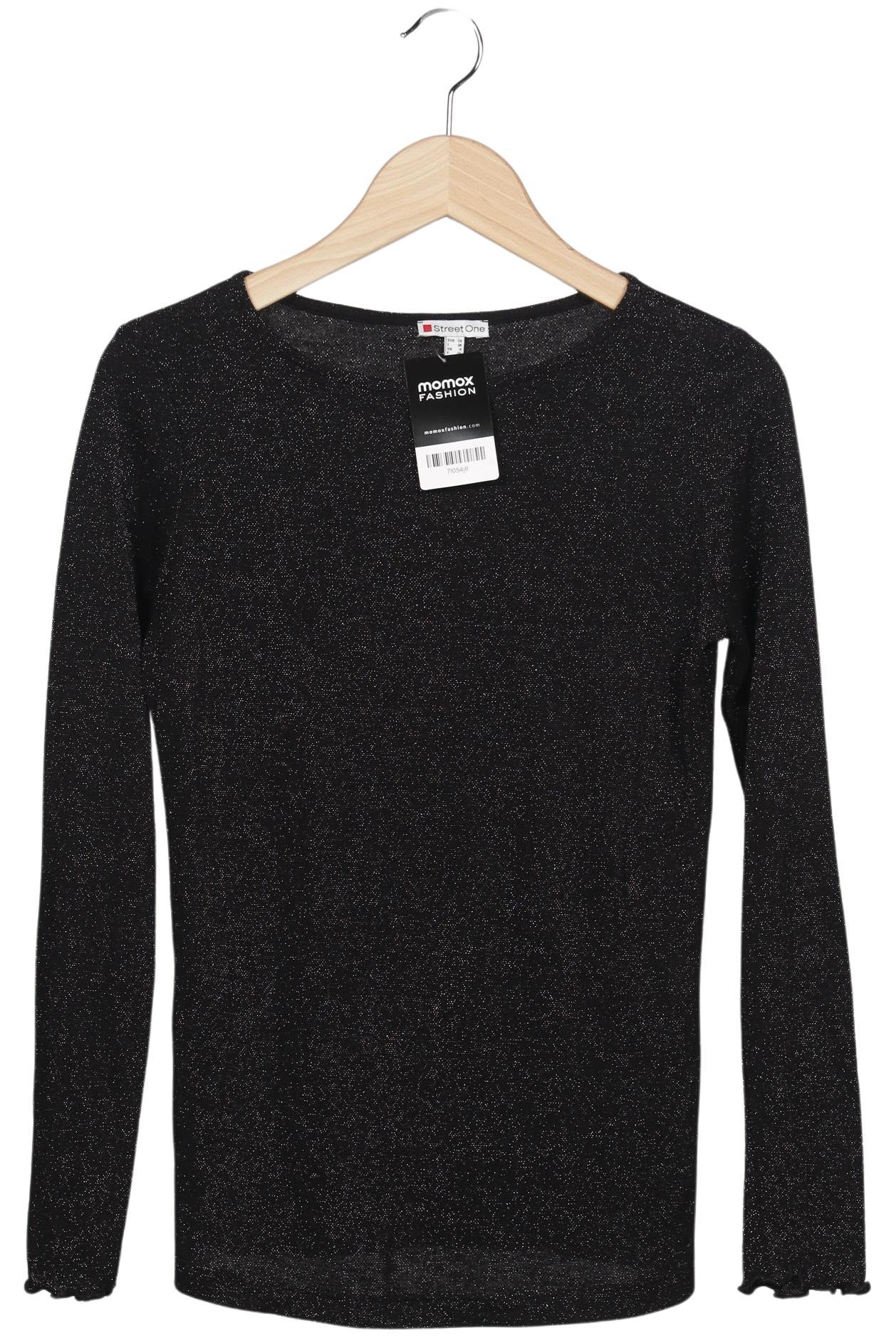 

Street One Damen Langarmshirt, schwarz, Gr. 34