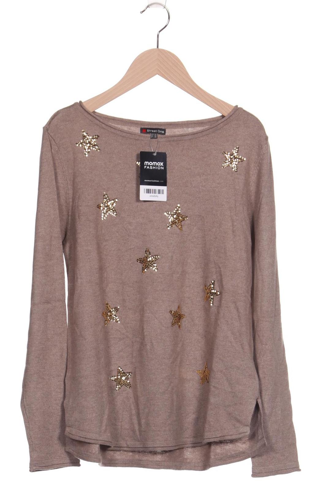 

Street One Damen Pullover, braun, Gr. 38