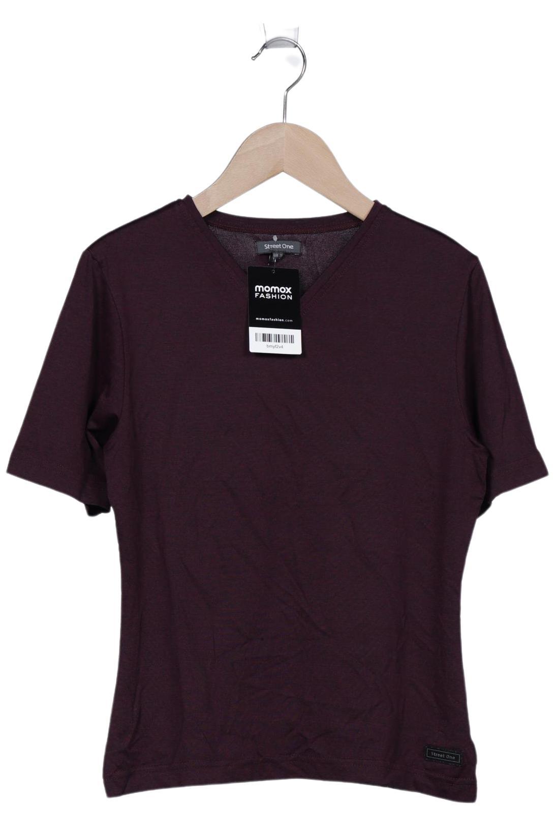 

Street One Damen T-Shirt, bordeaux, Gr. 38