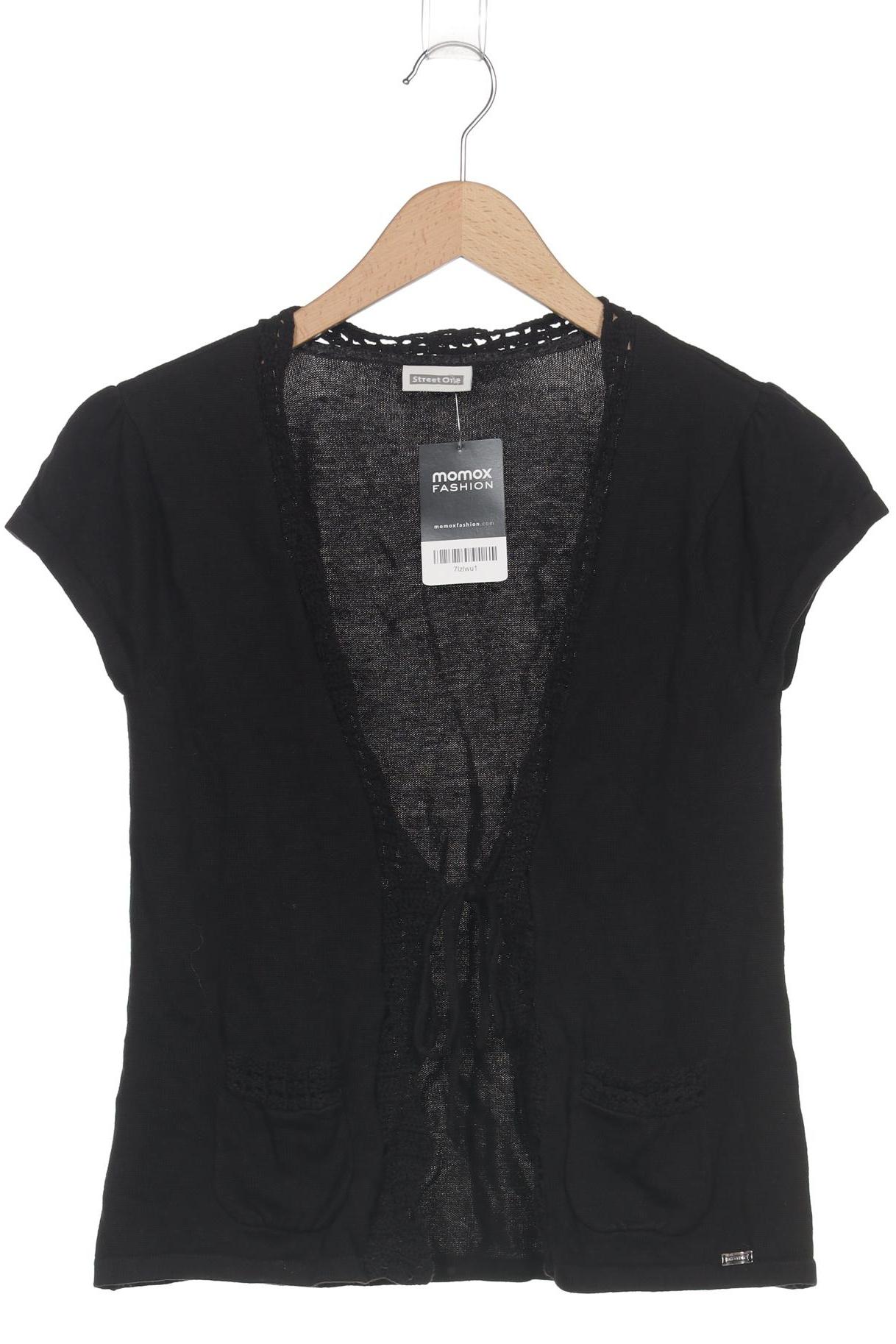 

Street One Damen Strickjacke, schwarz, Gr. 38