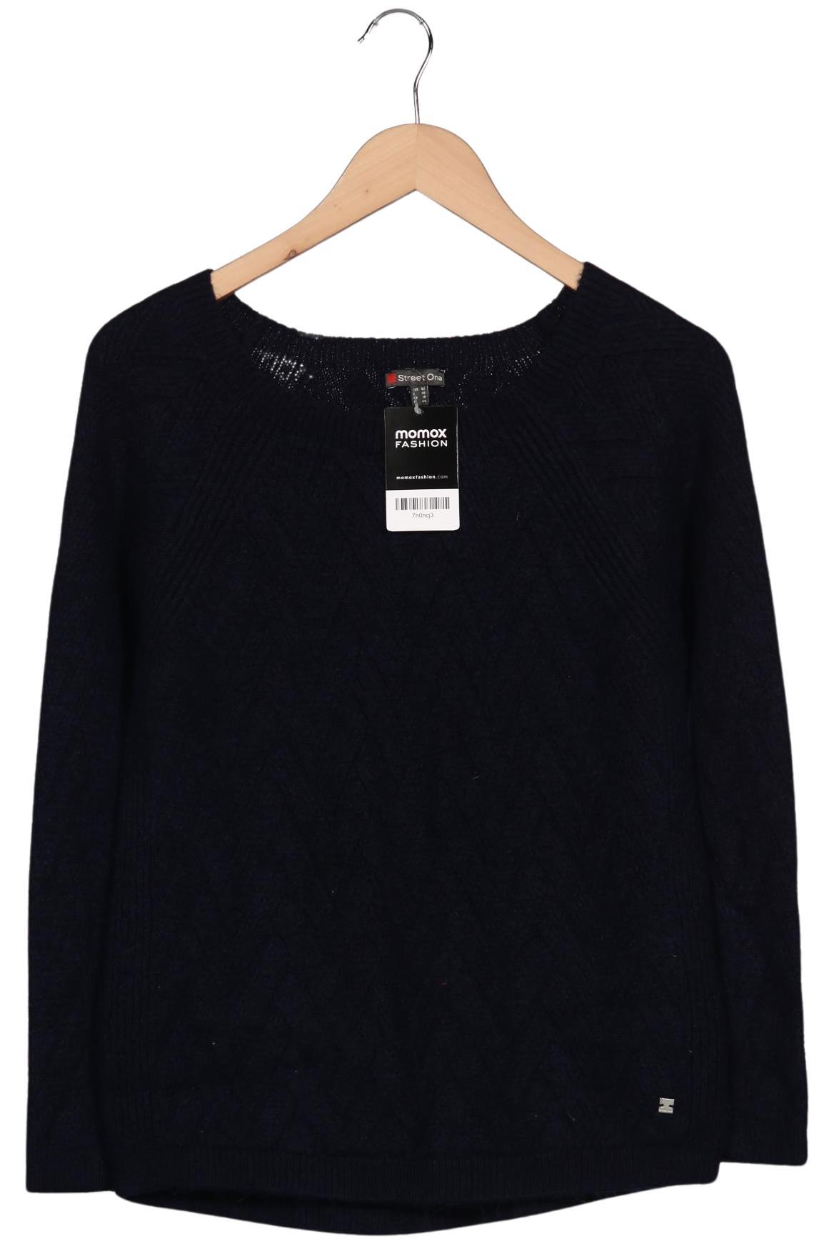 

Street One Damen Pullover, marineblau, Gr. 42