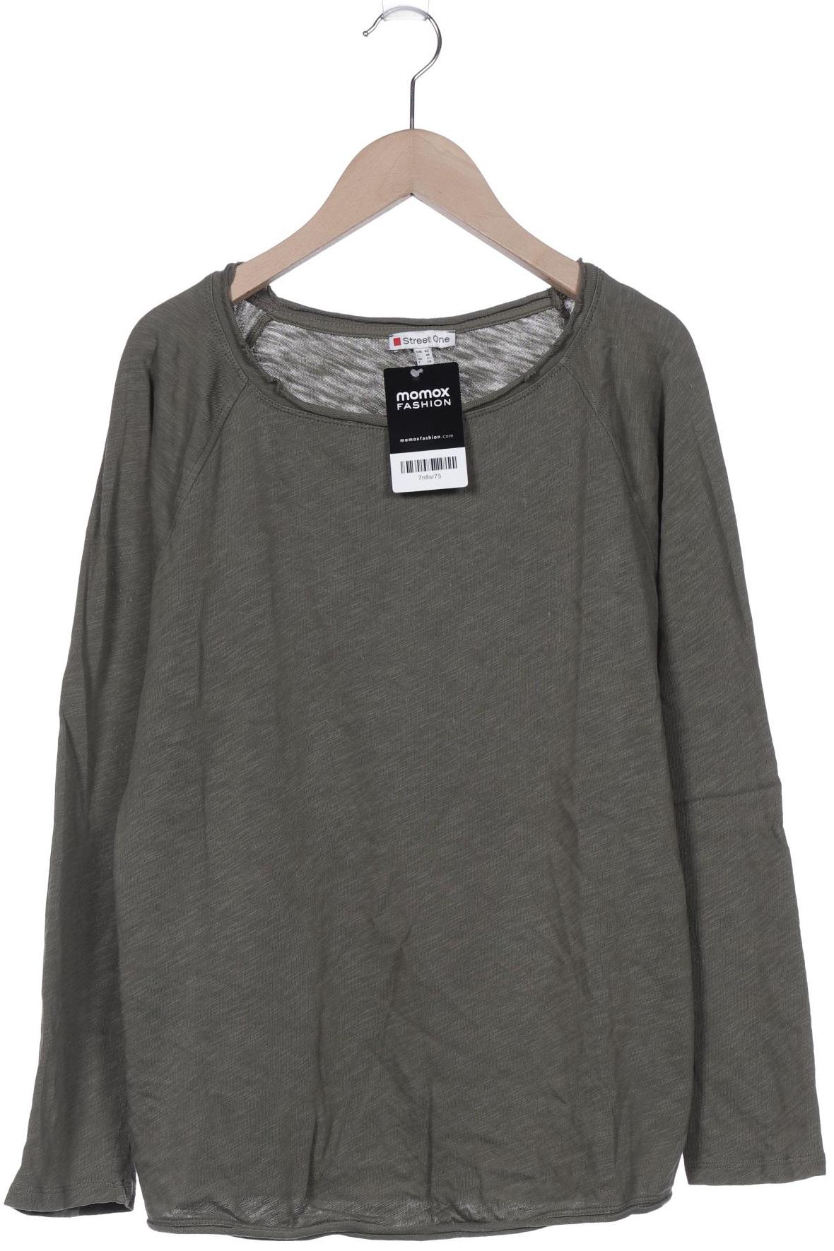 

Street One Damen Langarmshirt, grün, Gr. 42