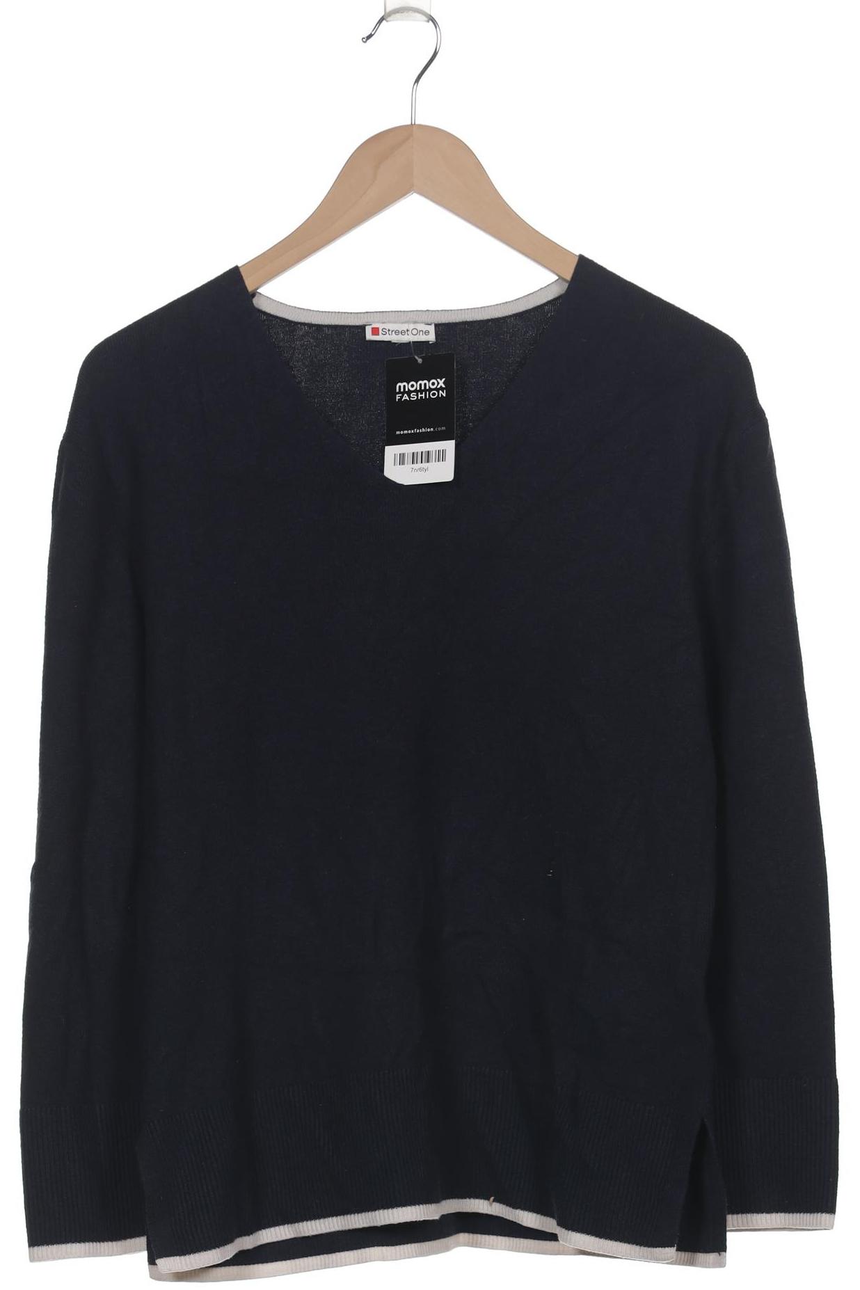 

Street One Damen Pullover, marineblau, Gr. 42