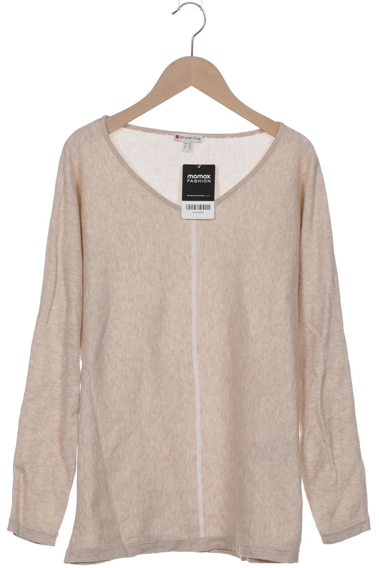 

Street One Damen Pullover, beige, Gr. 38