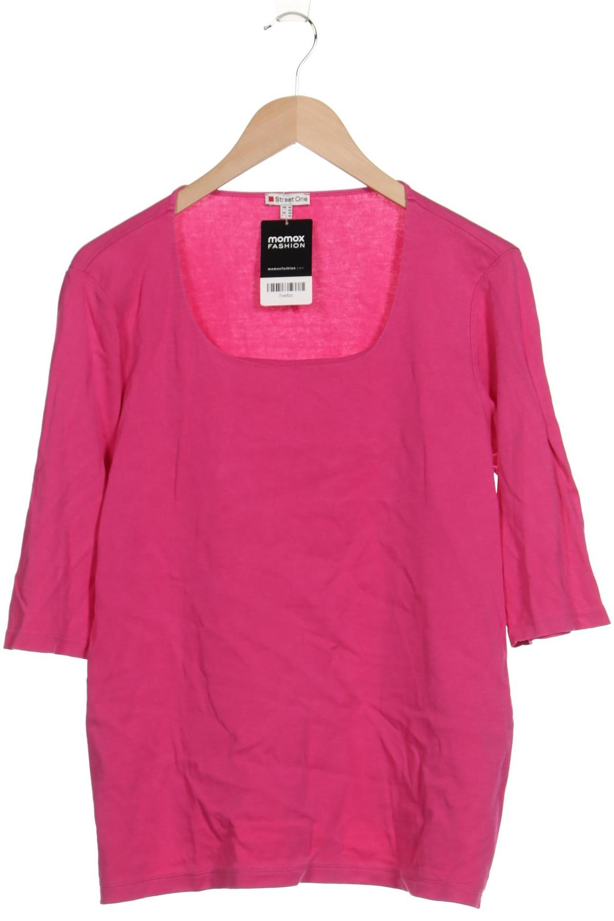 

Street One Damen Langarmshirt, pink, Gr. 46