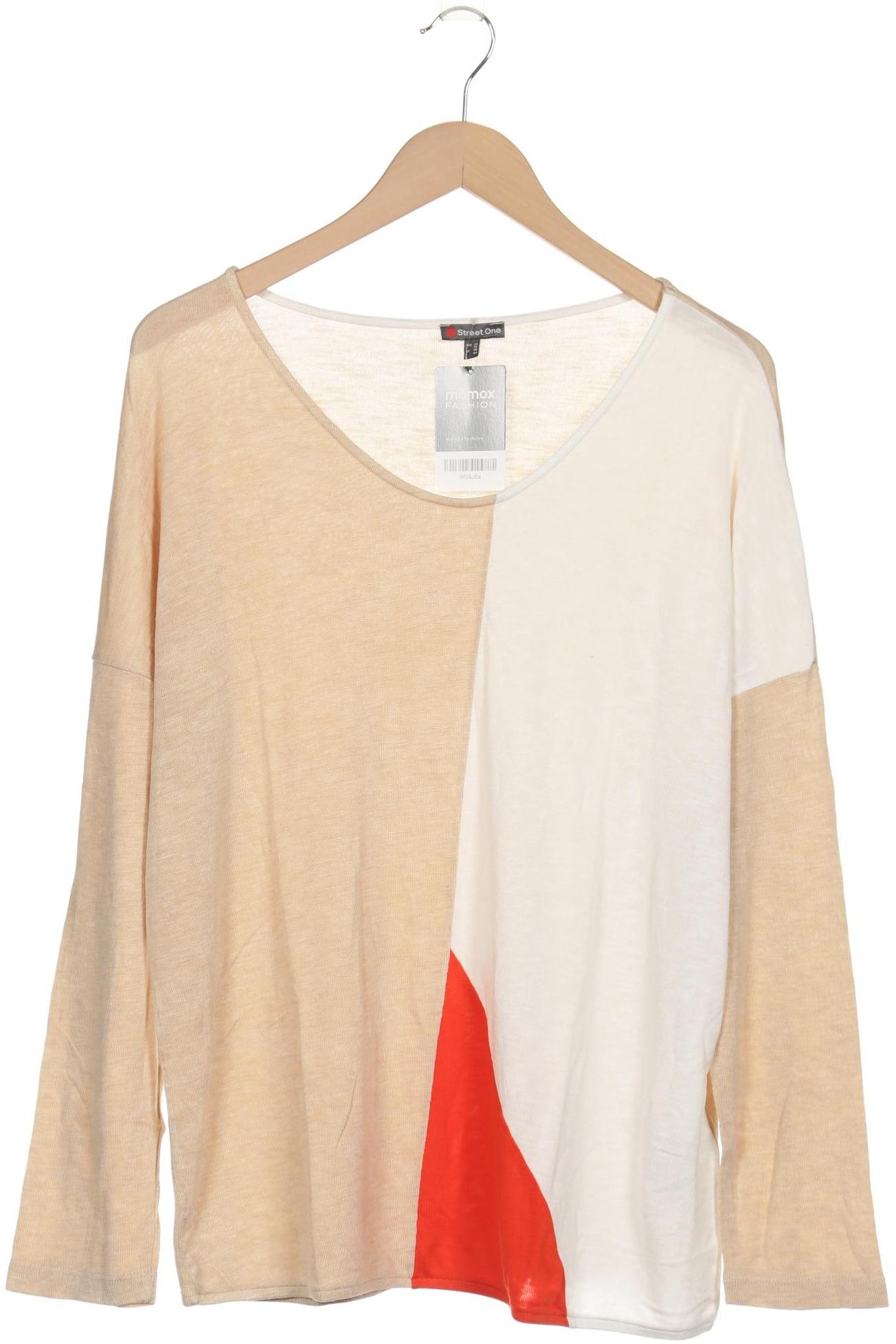 

Street One Damen Pullover, beige, Gr. 46