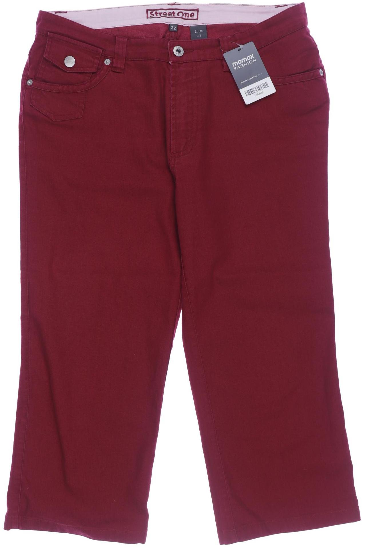 

Street One Damen Jeans, rot, Gr. 32