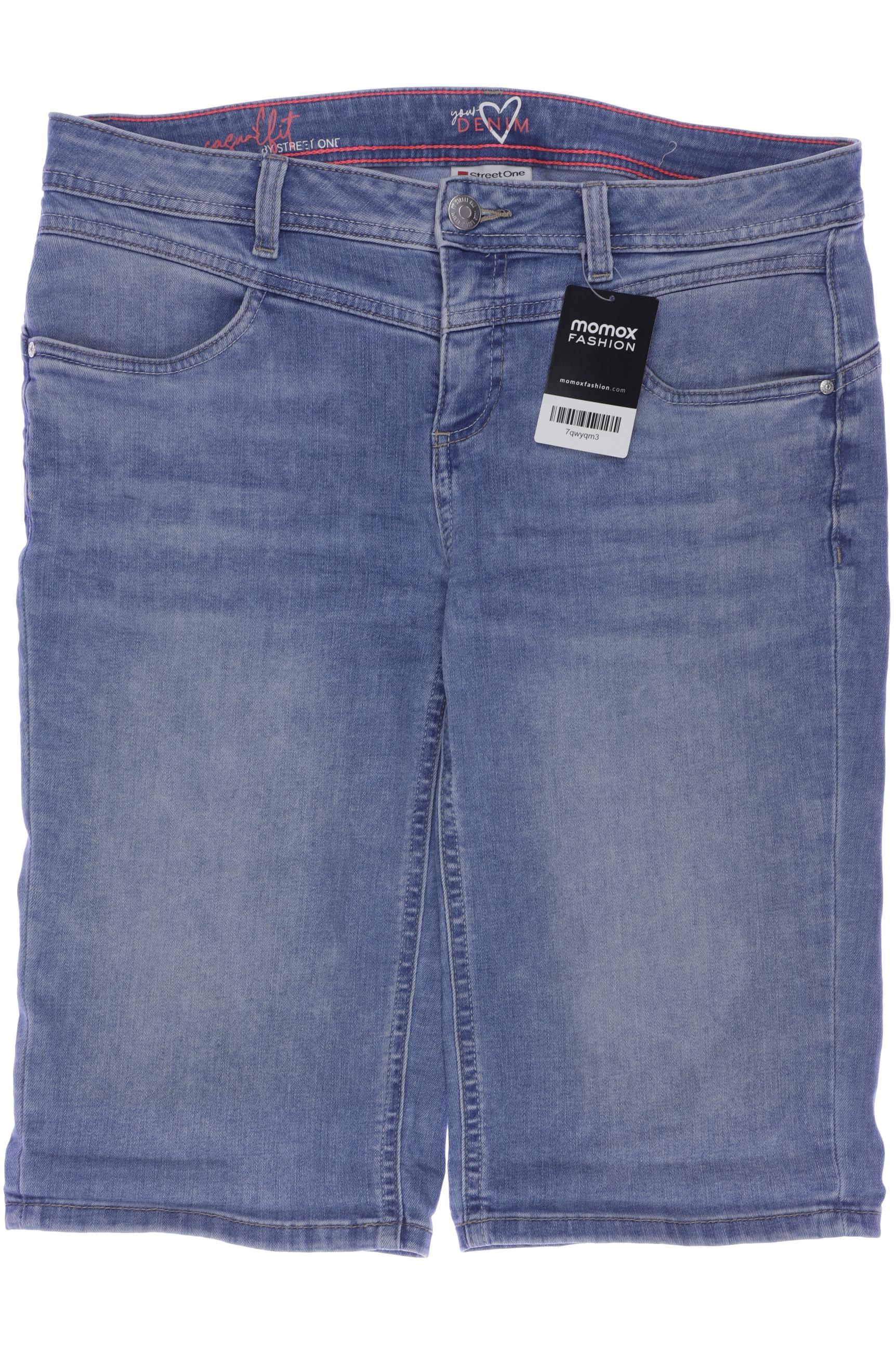 

Street One Damen Shorts, blau, Gr. 40