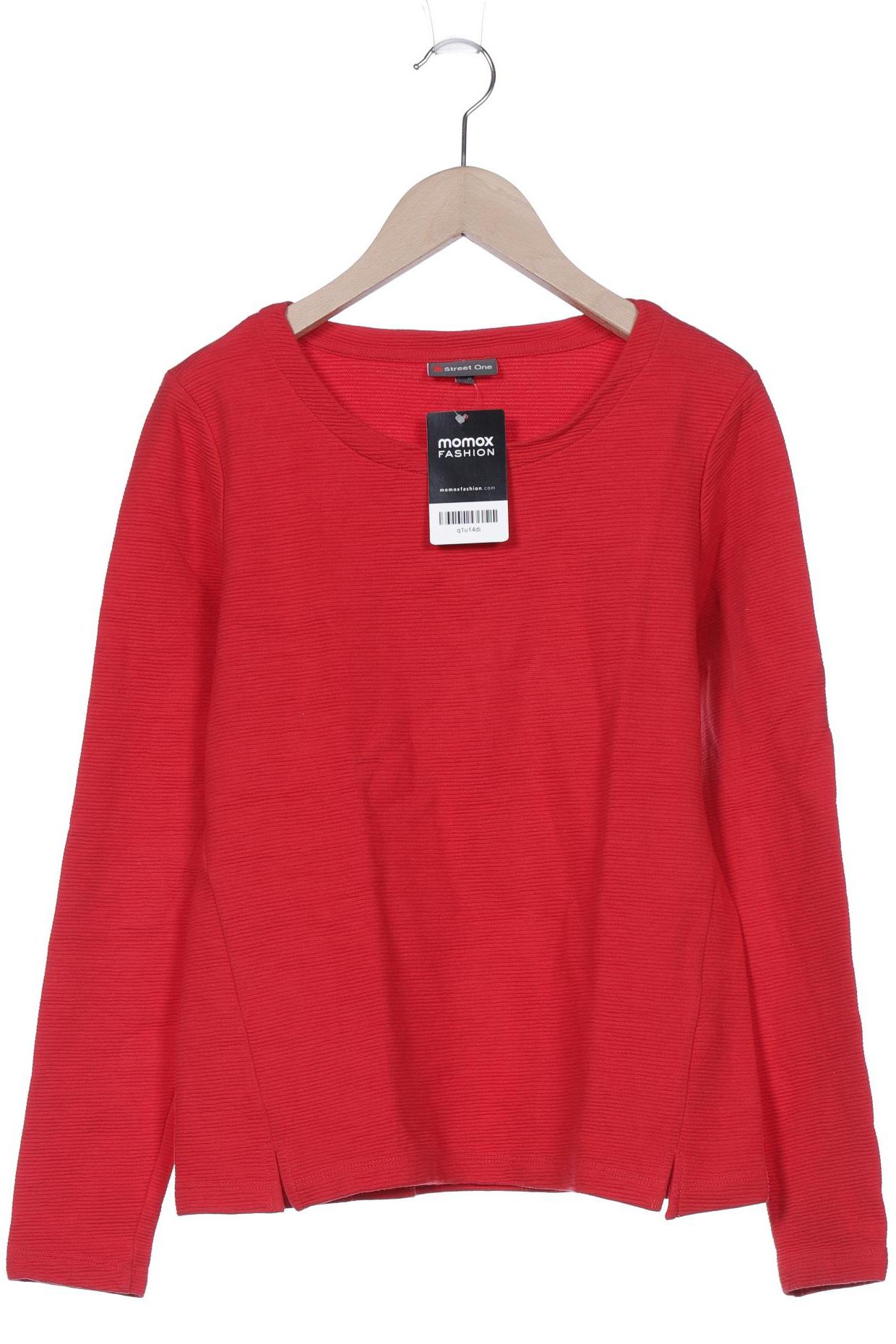

Street One Damen Sweatshirt, rot, Gr. 36