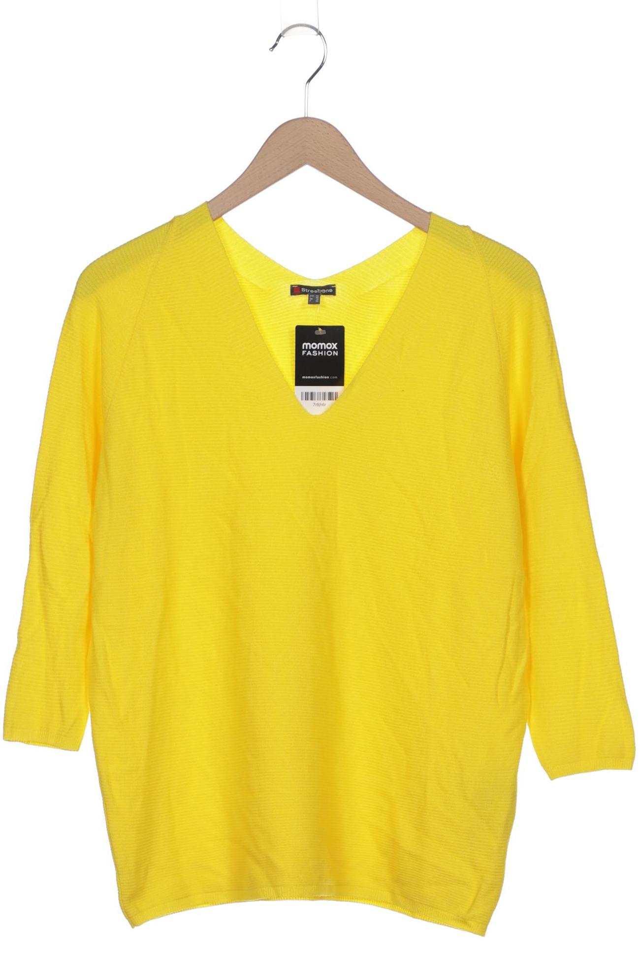 

Street One Damen Pullover, gelb, Gr. 36