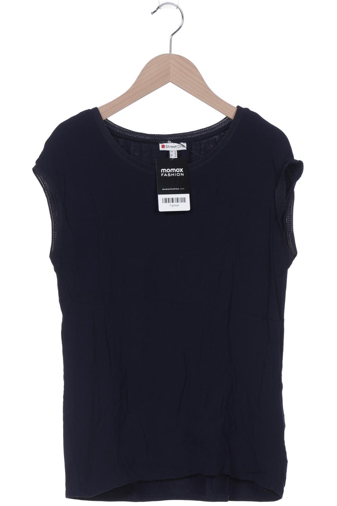 

Street One Damen T-Shirt, marineblau, Gr. 36