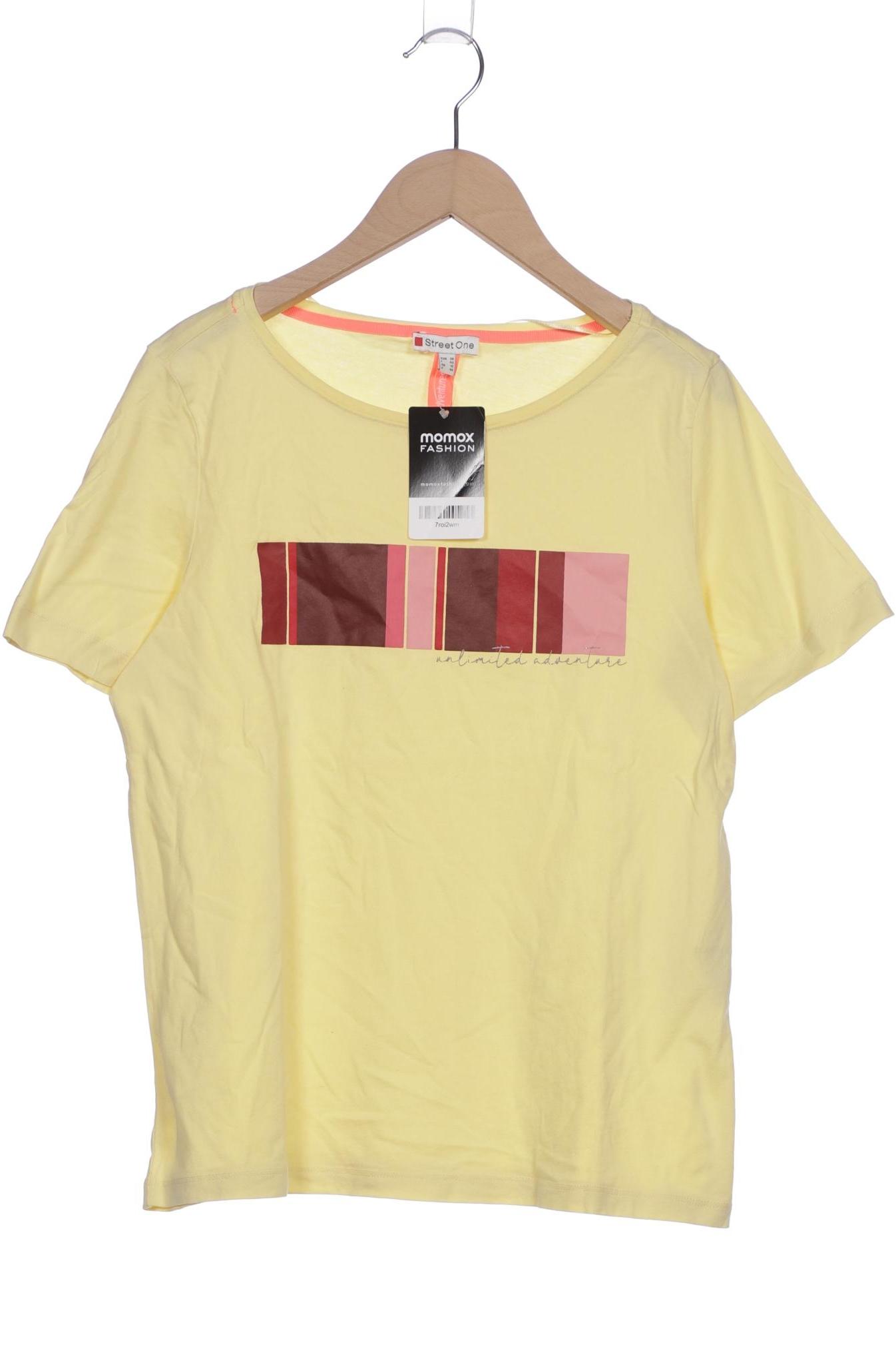 

Street One Damen T-Shirt, gelb, Gr. 38