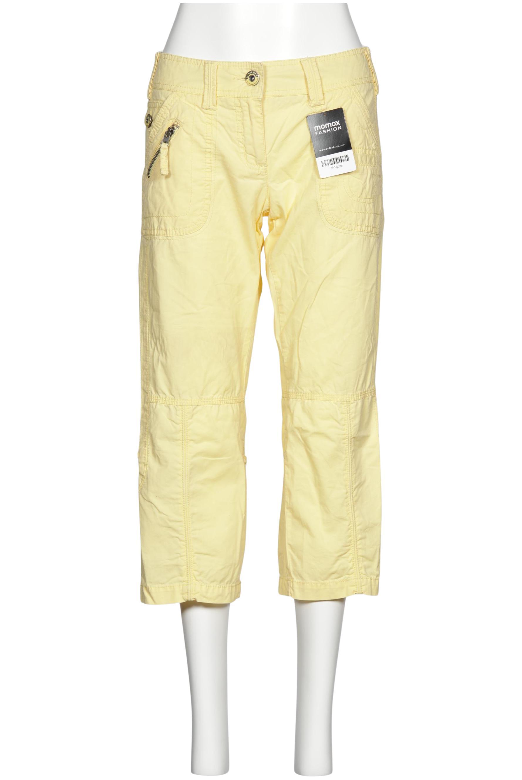 

Street One Damen Stoffhose, gelb, Gr. 36