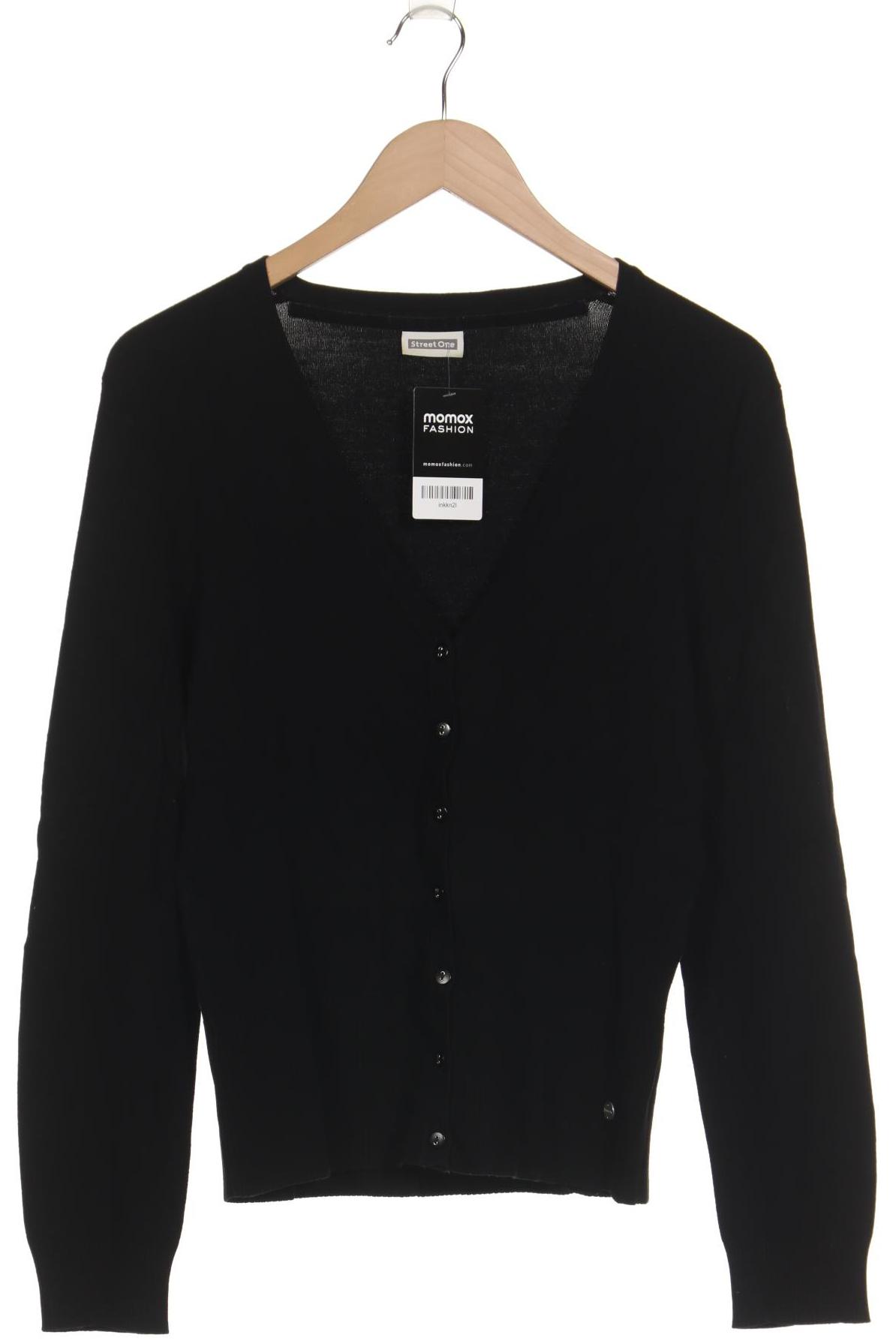 

Street One Damen Strickjacke, schwarz, Gr. 42
