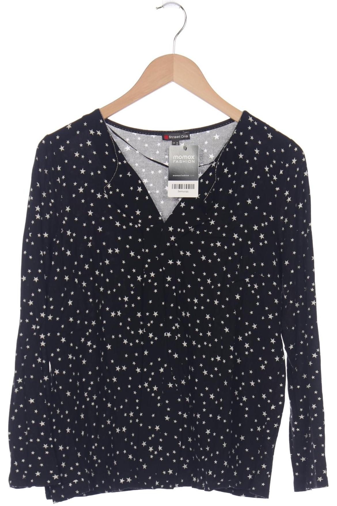 

Street One Damen Langarmshirt, schwarz, Gr. 40