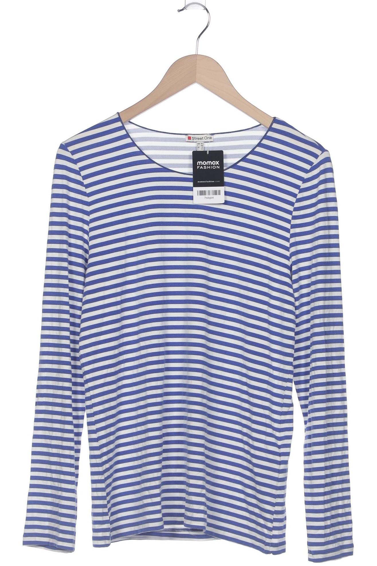 

Street One Damen Langarmshirt, blau, Gr. 42