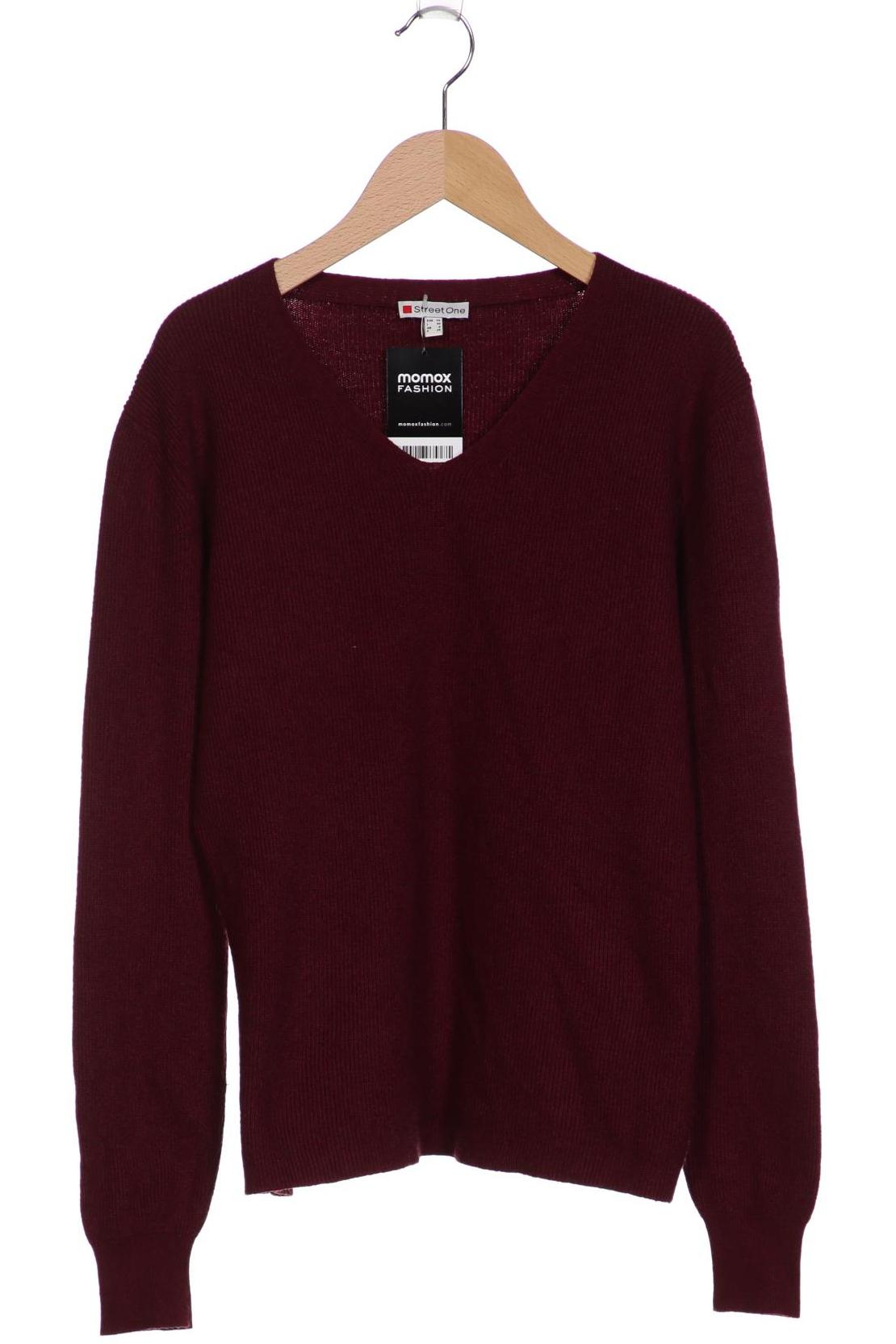 

Street One Damen Pullover, bordeaux, Gr. 34