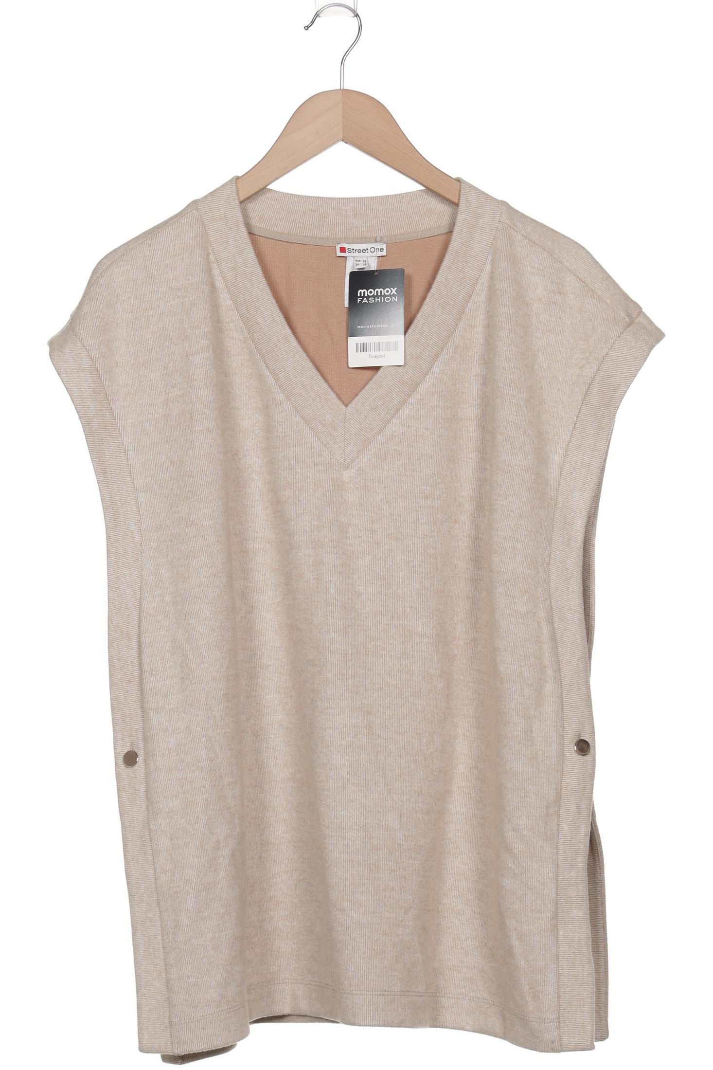 

Street One Damen Pullover, beige, Gr. 44
