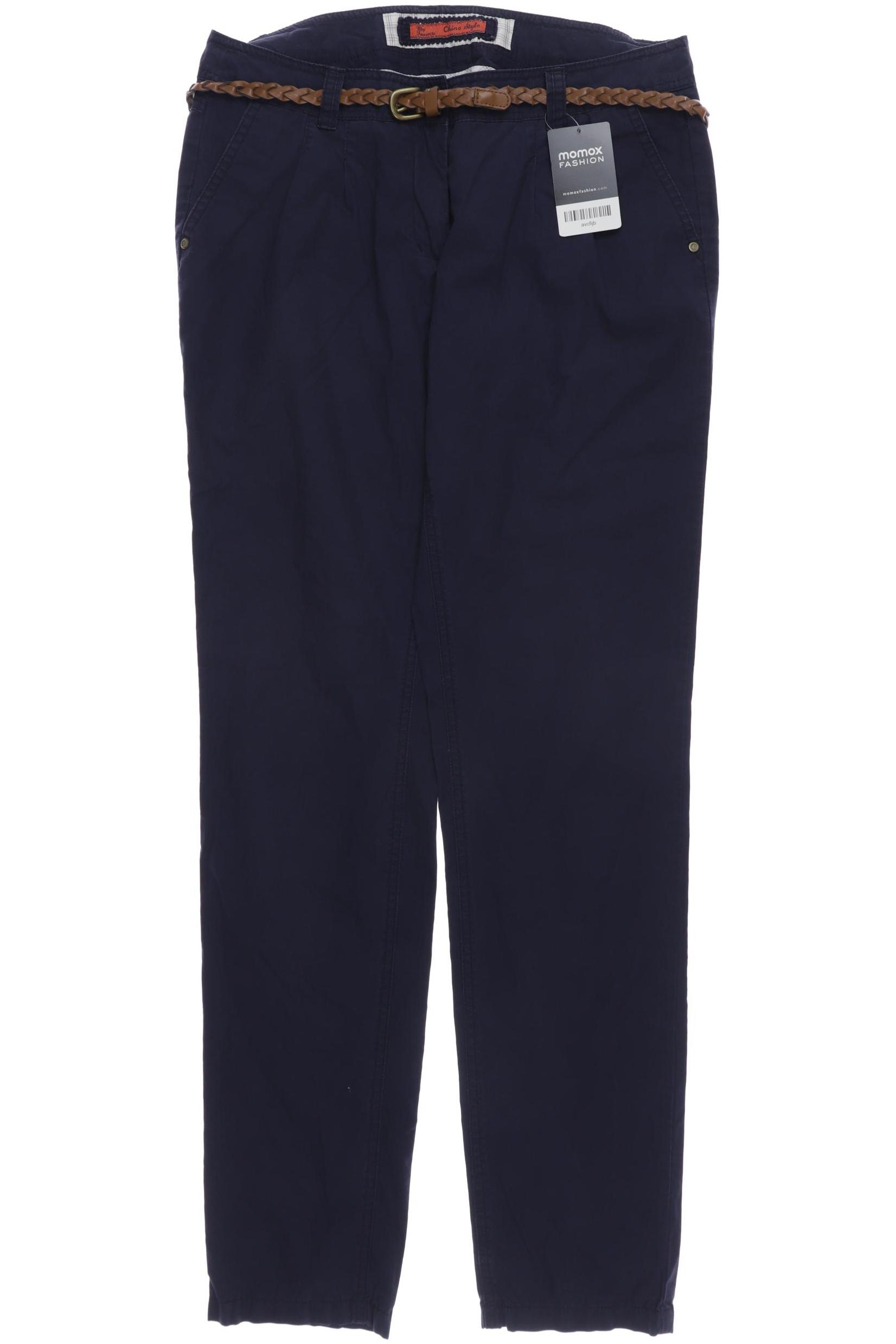 

Street One Damen Stoffhose, marineblau, Gr. 38