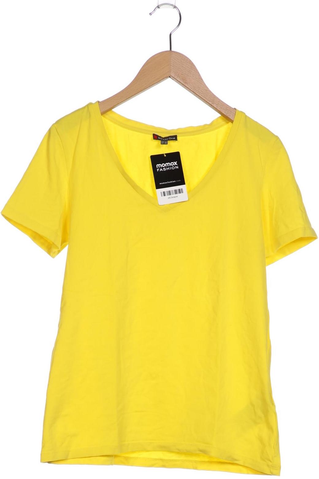 

Street One Damen T-Shirt, gelb, Gr. 38