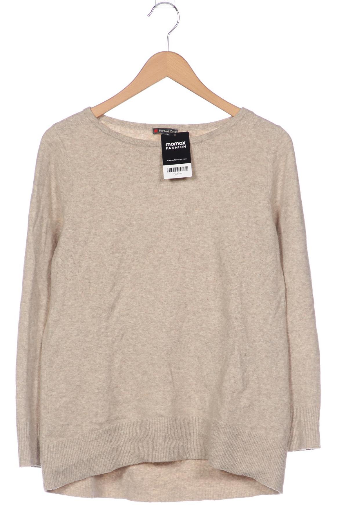 

Street One Damen Pullover, beige, Gr. 38