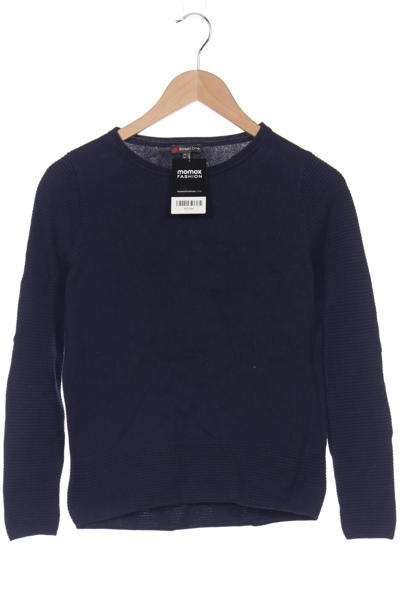 

Street One Damen Pullover, marineblau, Gr. 34