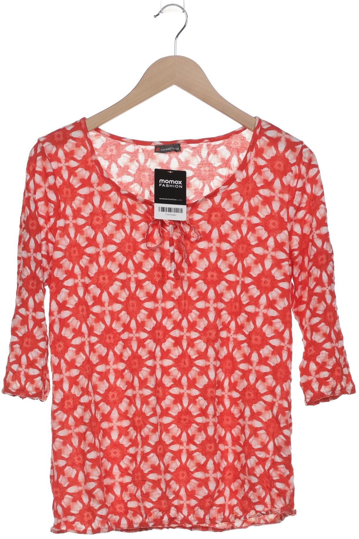 

Street One Damen Langarmshirt, rot, Gr. 40
