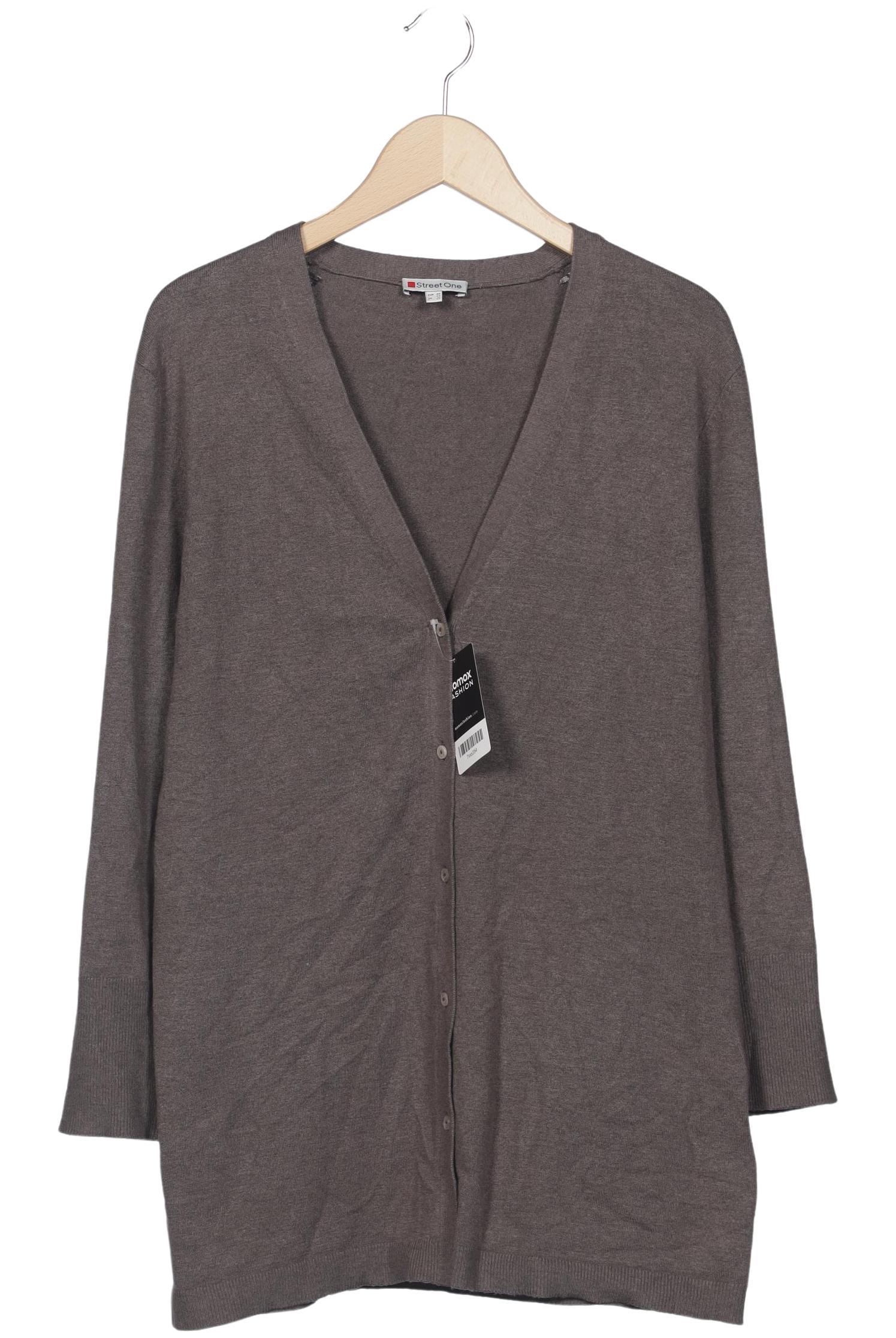 

Street One Damen Strickjacke, grau, Gr. 40